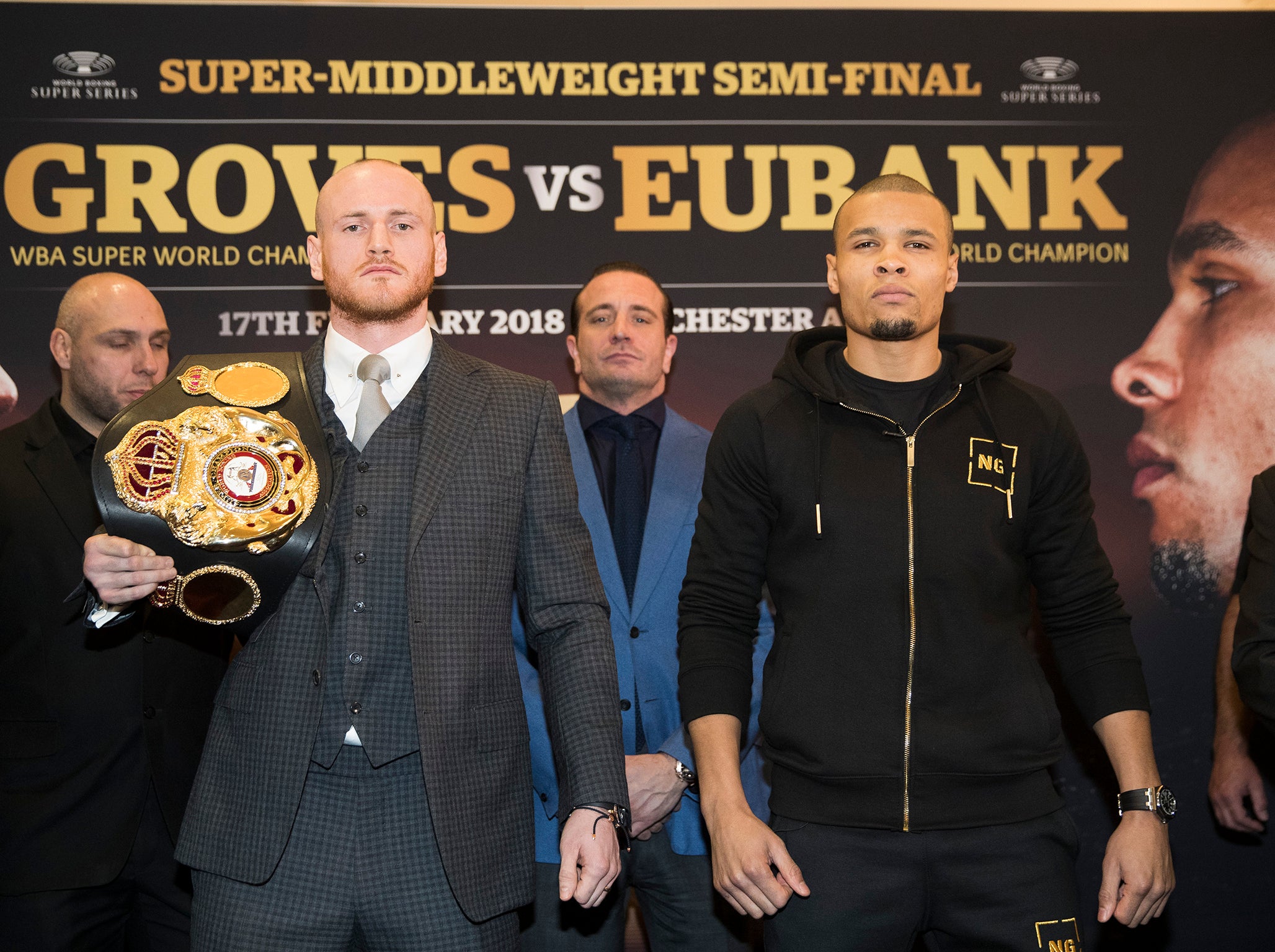 Groves and Eubank do business this evening