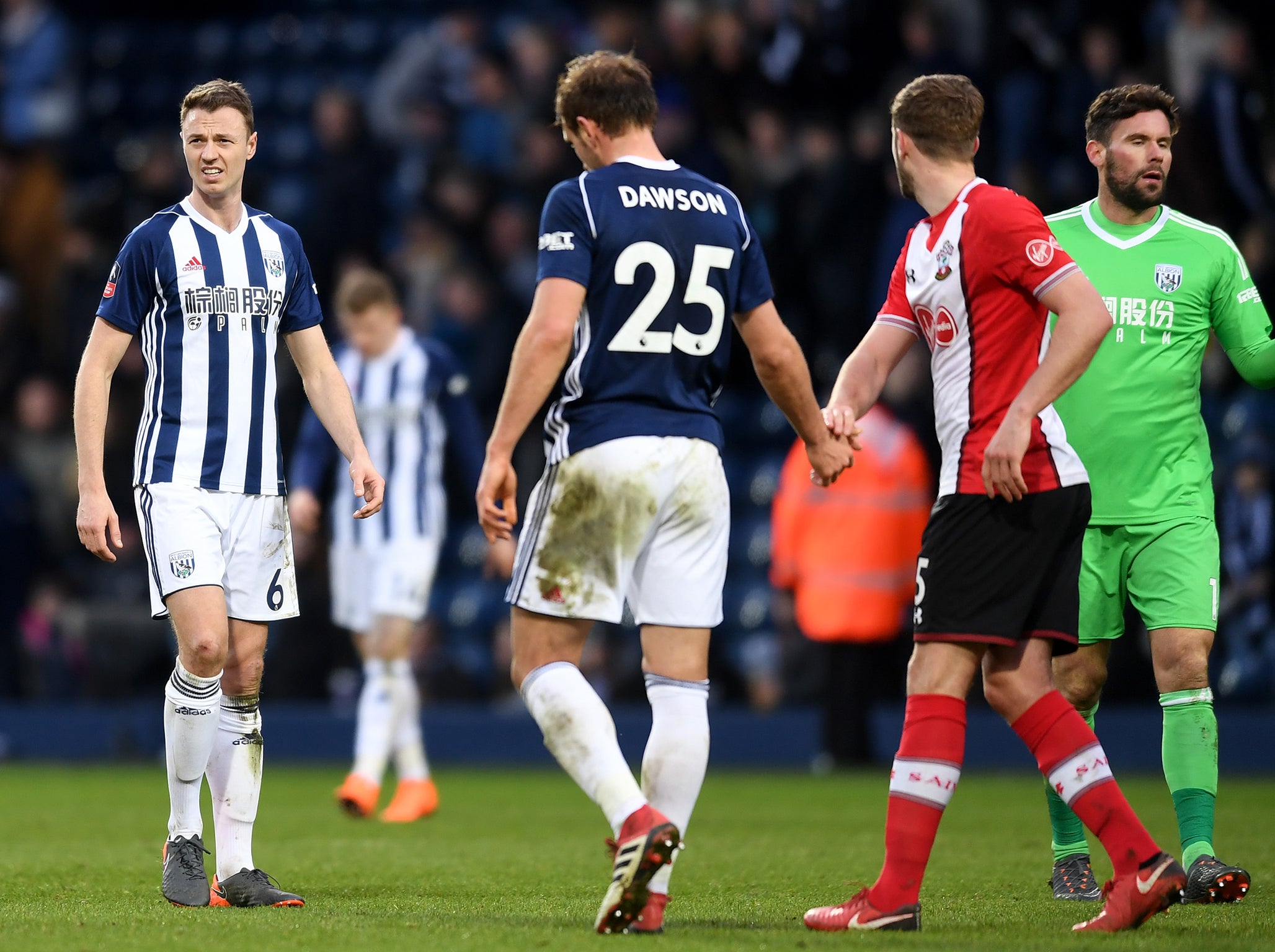 Evans was booed by a small section of supporters