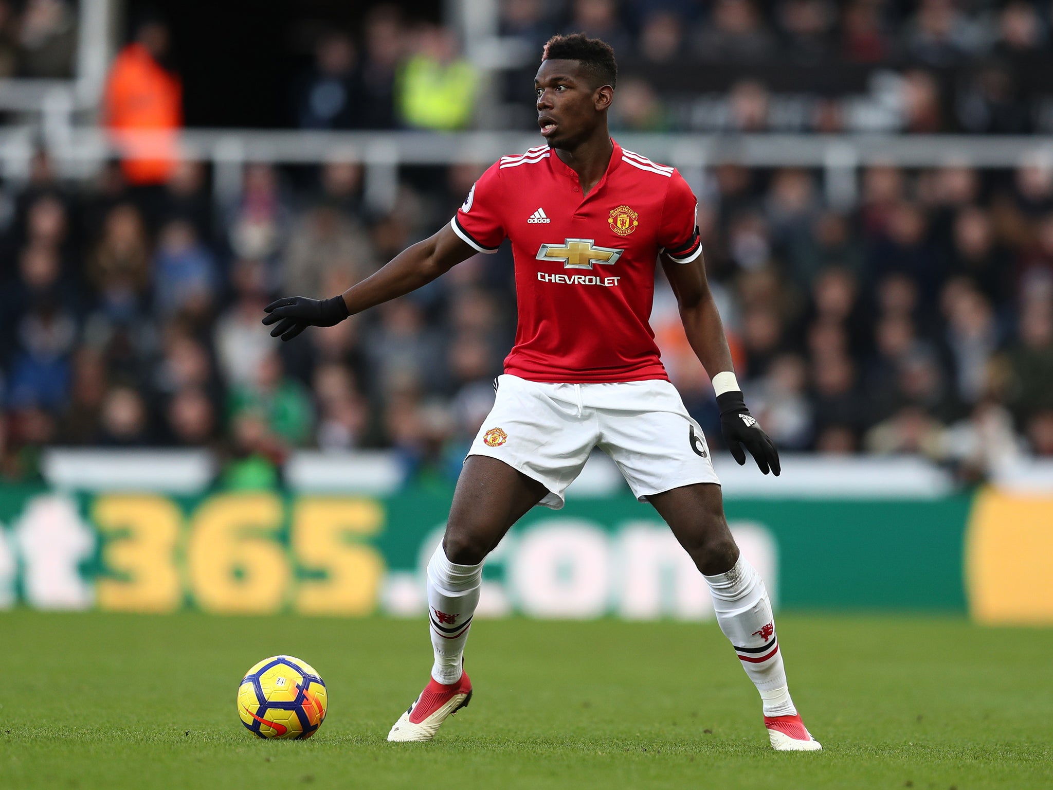 Paul Pogba missed Manchester United's FA Cup victory over Huddersfield