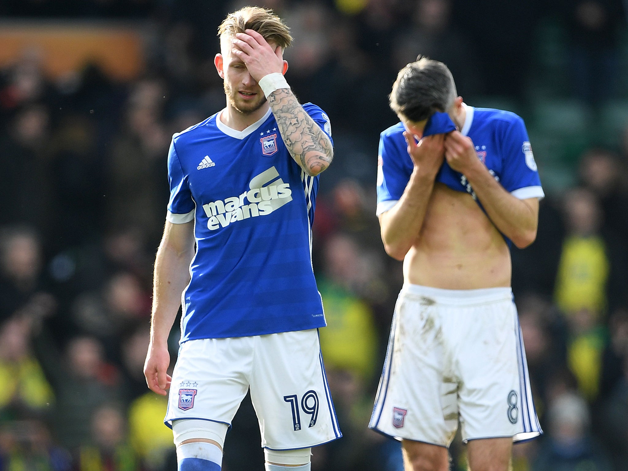 Ipswich were denied a famous win (Getty)