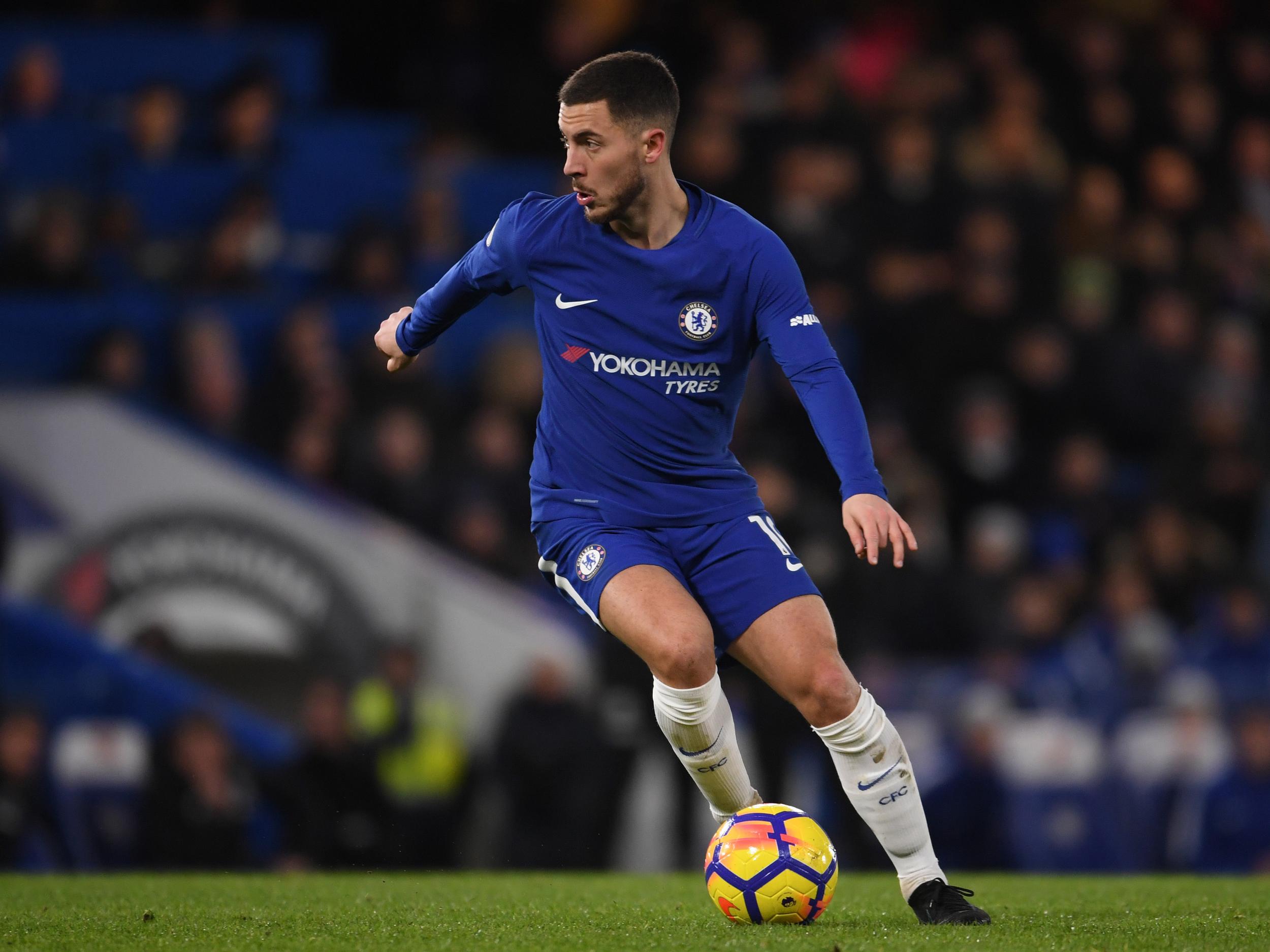 Hazard is yet to sign a new deal with the Blues