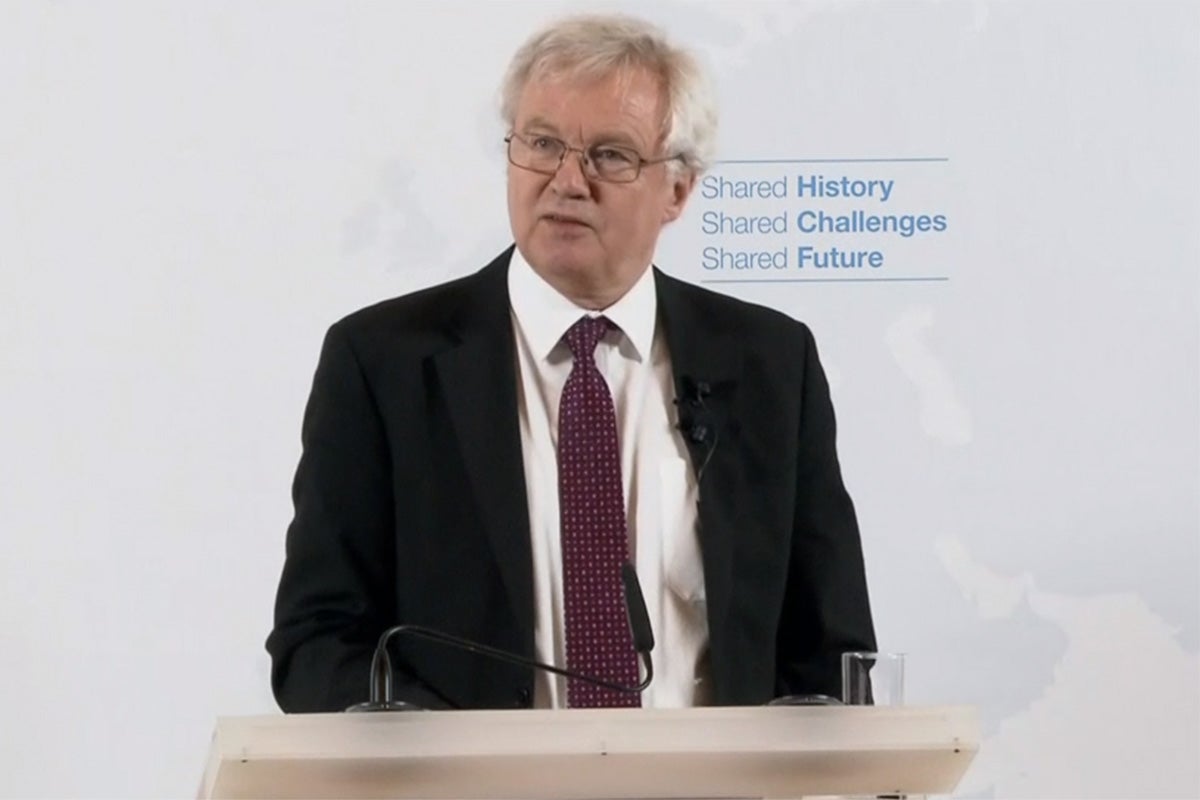 David Davis delivered yet another Brexit speech in Vienna