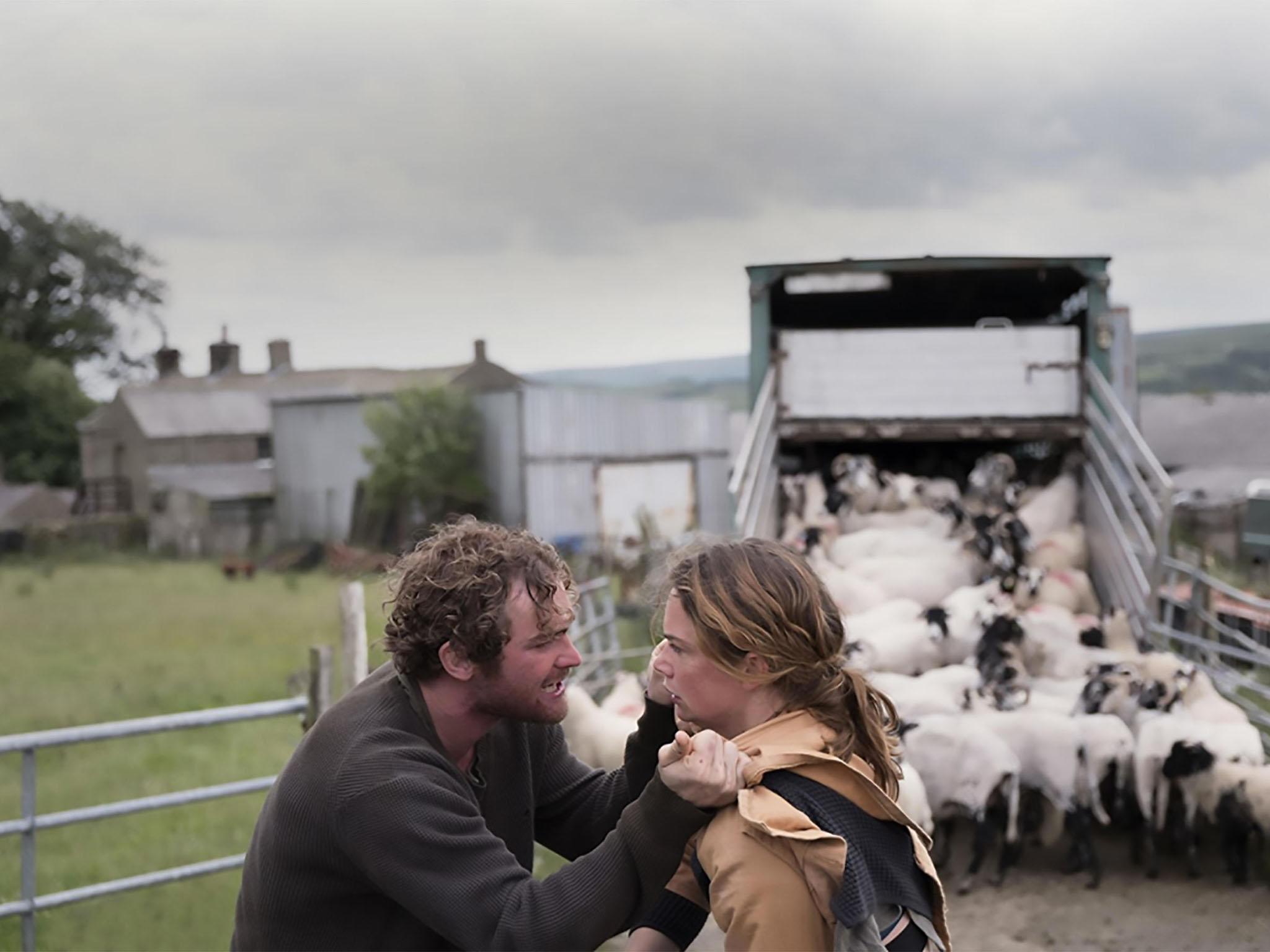 Mark Stanley and Ruth Wilson have a fraught sibling relationship in ‘Dark River’