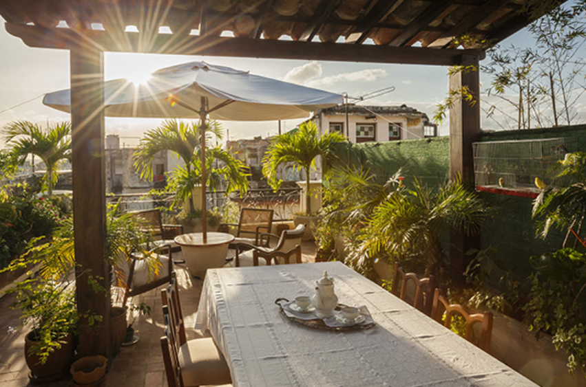 La Maison is in a beautiful Old Havana townhouse