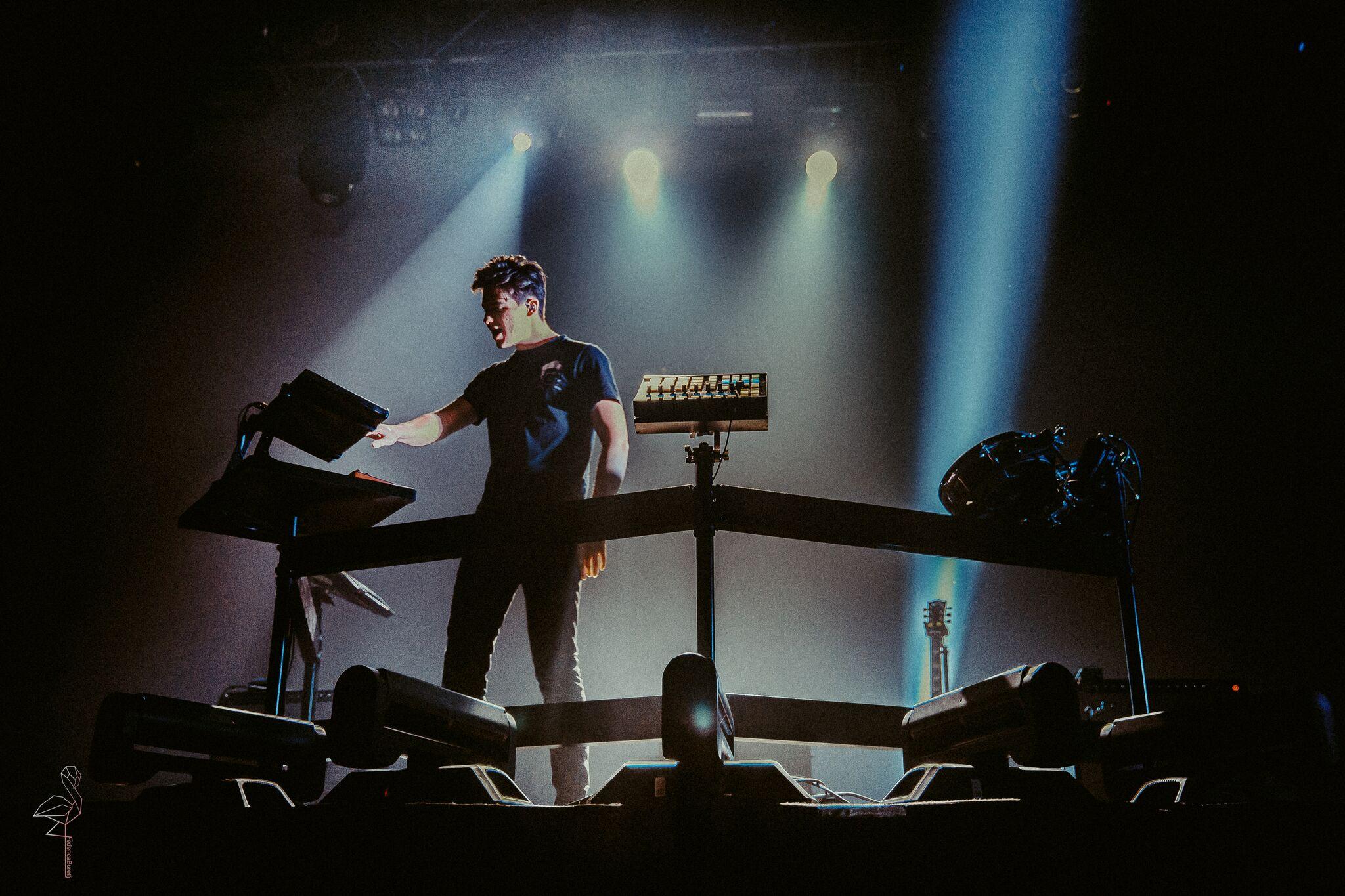 Petit Biscuit performs at O2 Forum in Kentish Town, London