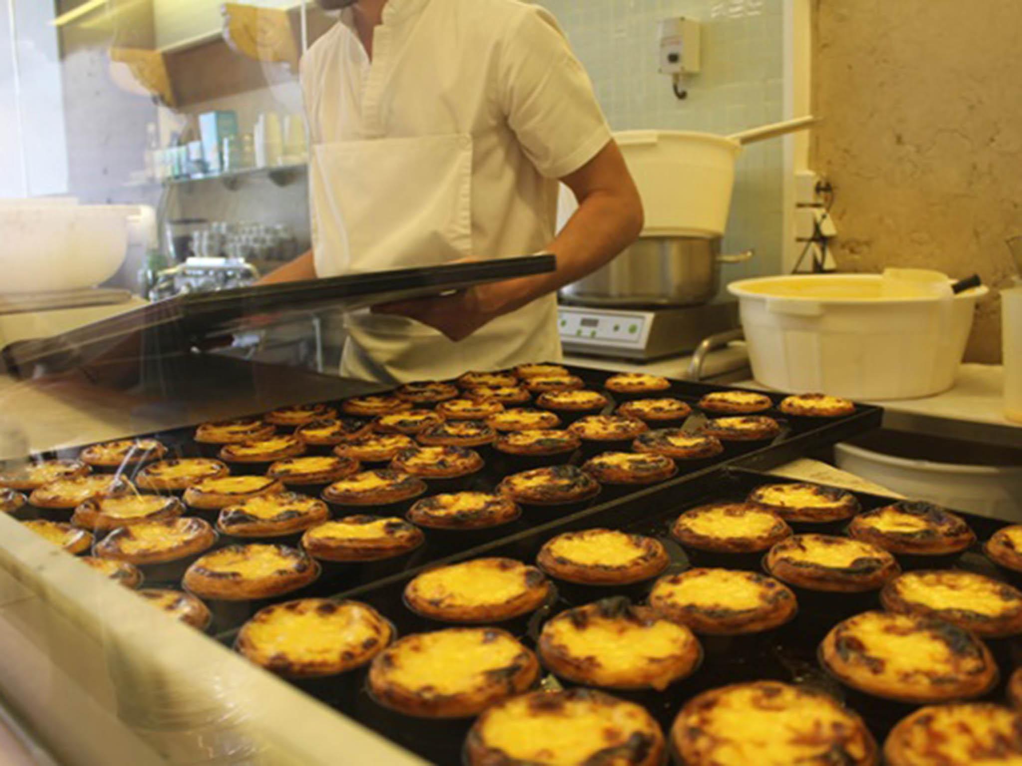 Manteigaria is one of the best custard tart shops in the city and allows customers to watch them being made