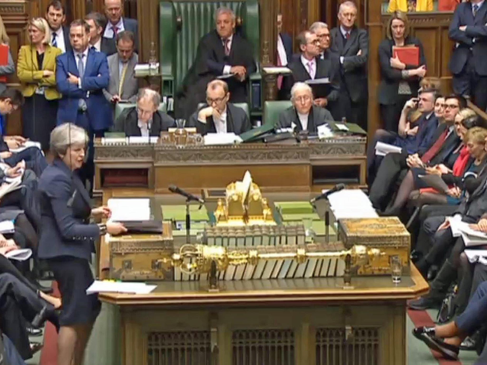 Raucous behaviour in the Commons chamber is often the norm at Prime Minister’s Questions