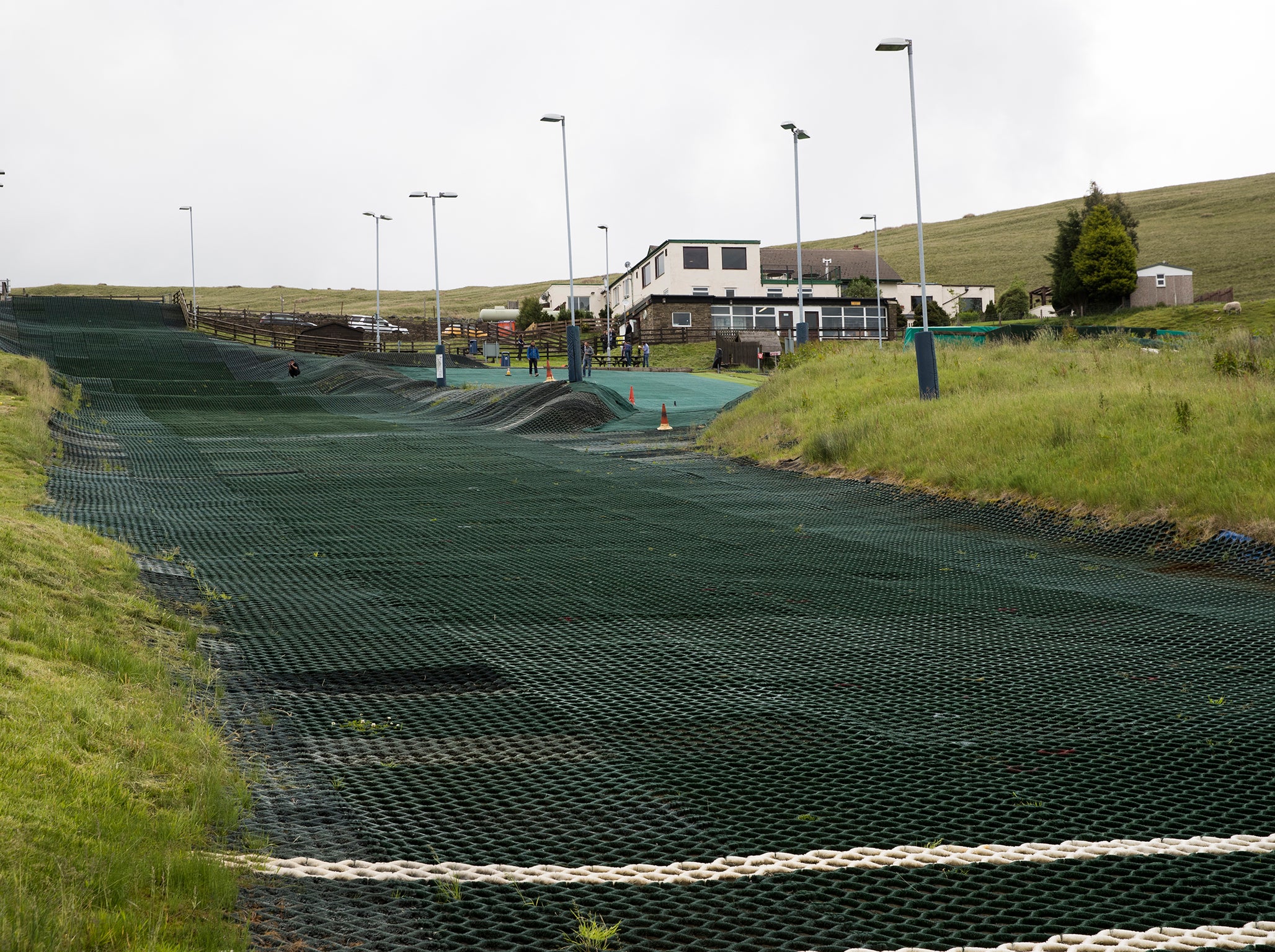 Pendle's artificial ski slope