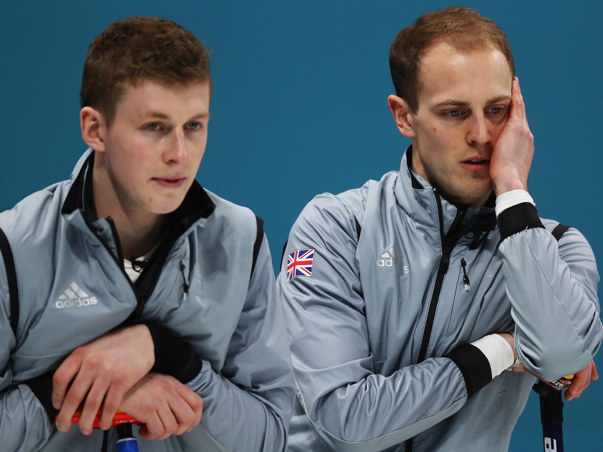 &#13;
Smith's side were knocked out of the men's curling semi-final play-off by Switzerland &#13;