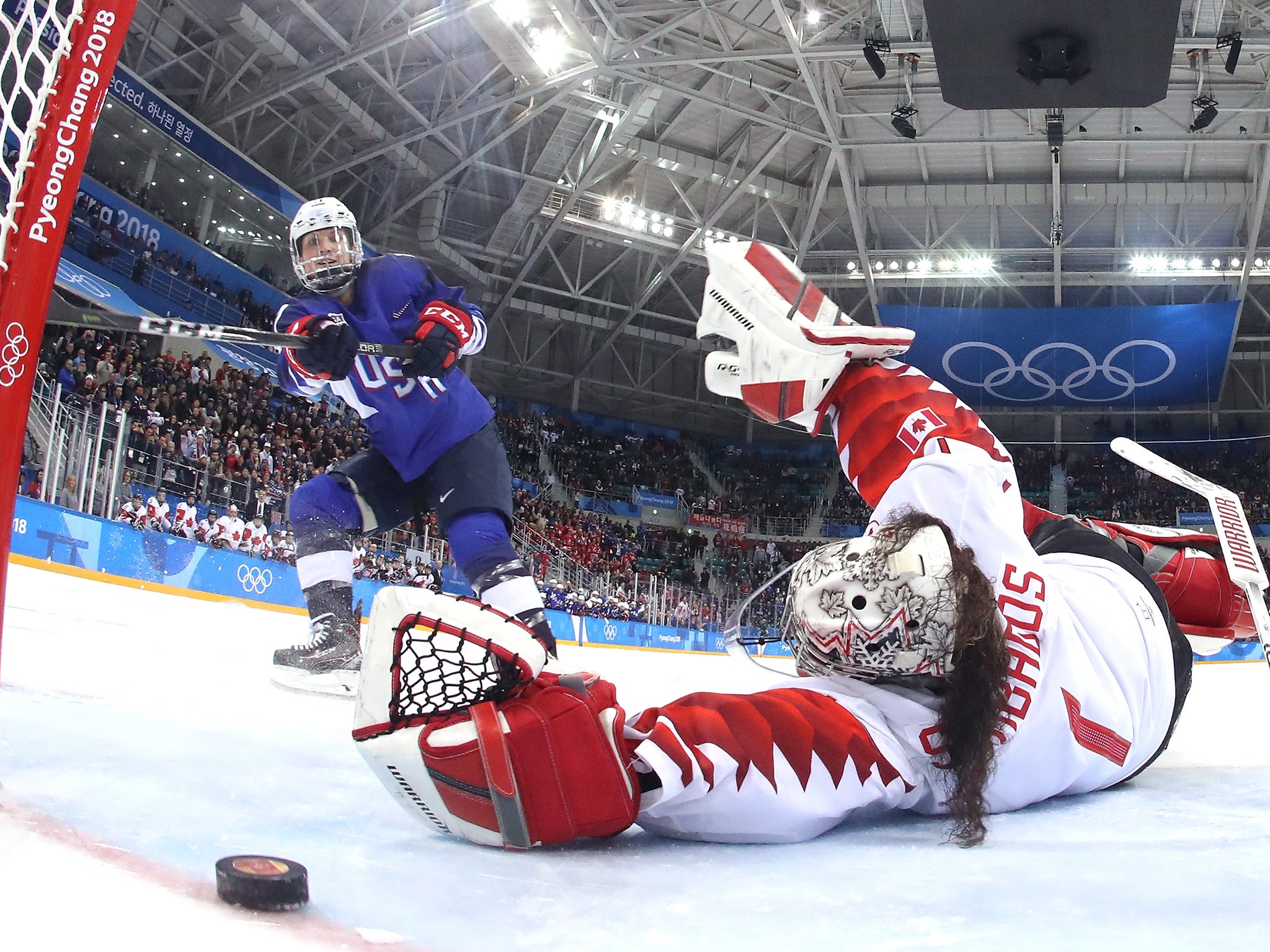 Jocelyne Lamoureux-Davidson scored the winning penalty for the US