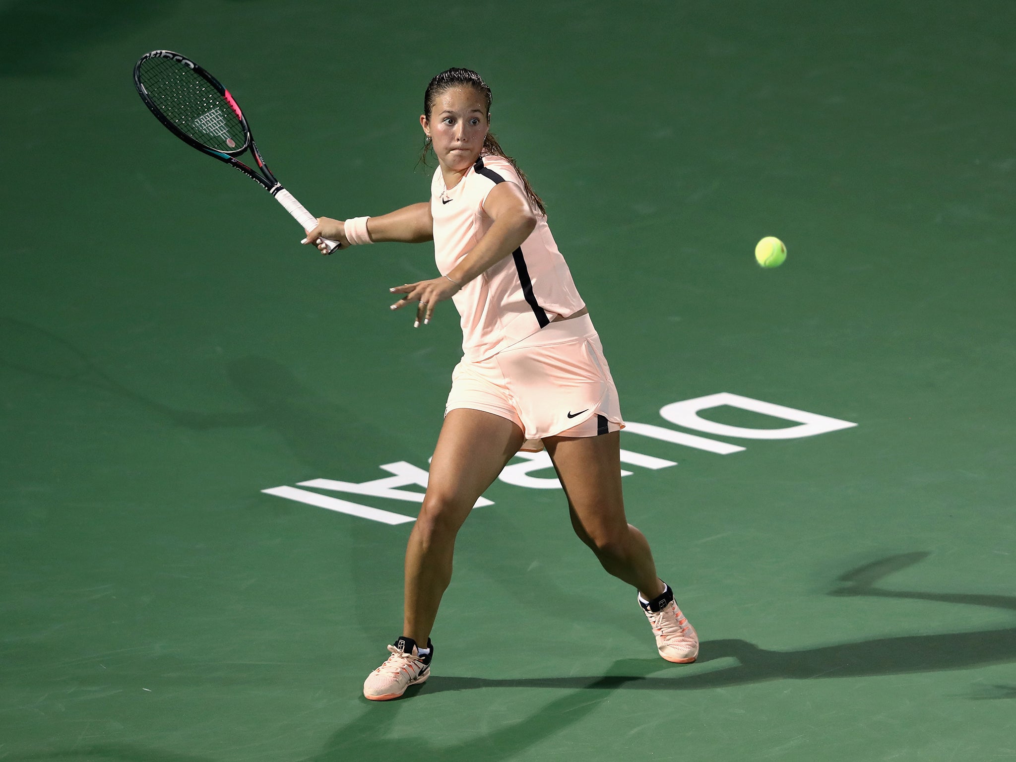 Daria Kasatkina beat Johanna Konte in a second-set marathon