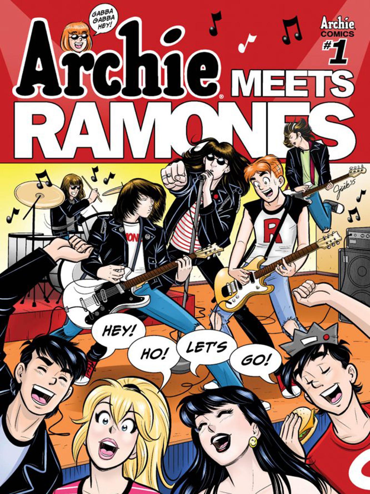 Two mainstays of American culture come together when Archie meets the Ramones (Archie Comics)