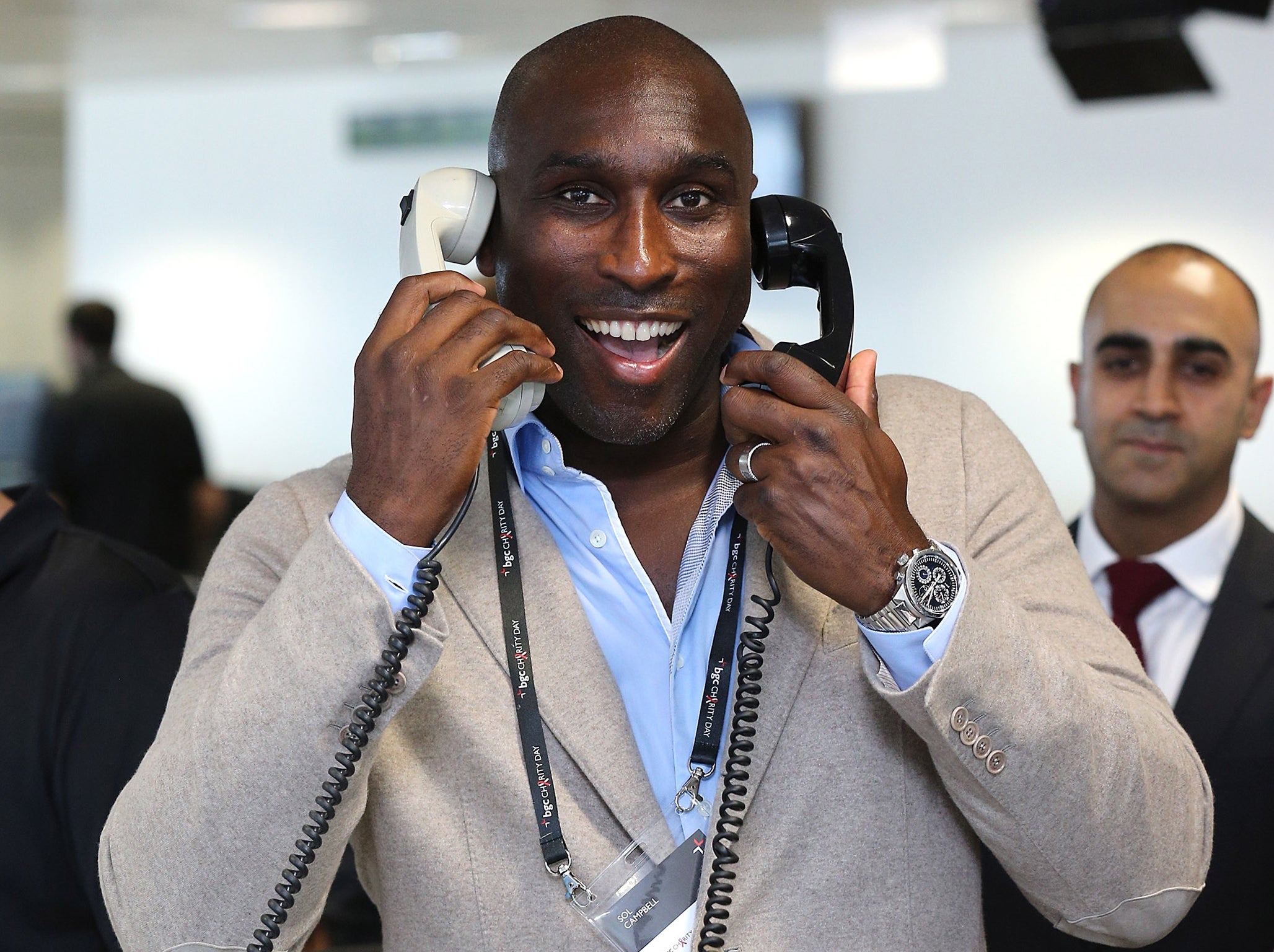 Presenting Sol Campbell, football genius