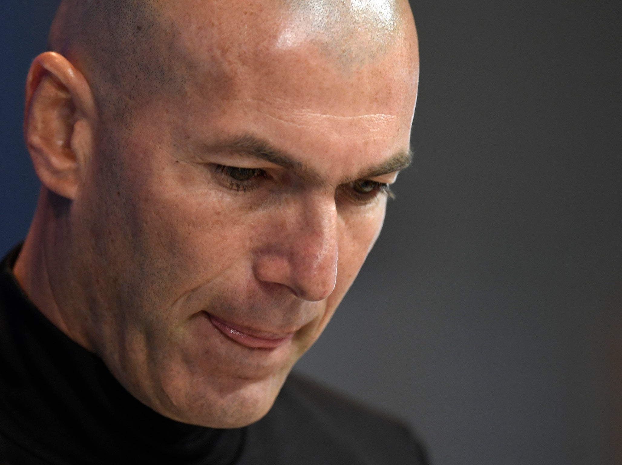 Zidane was decidedly measured in his praise