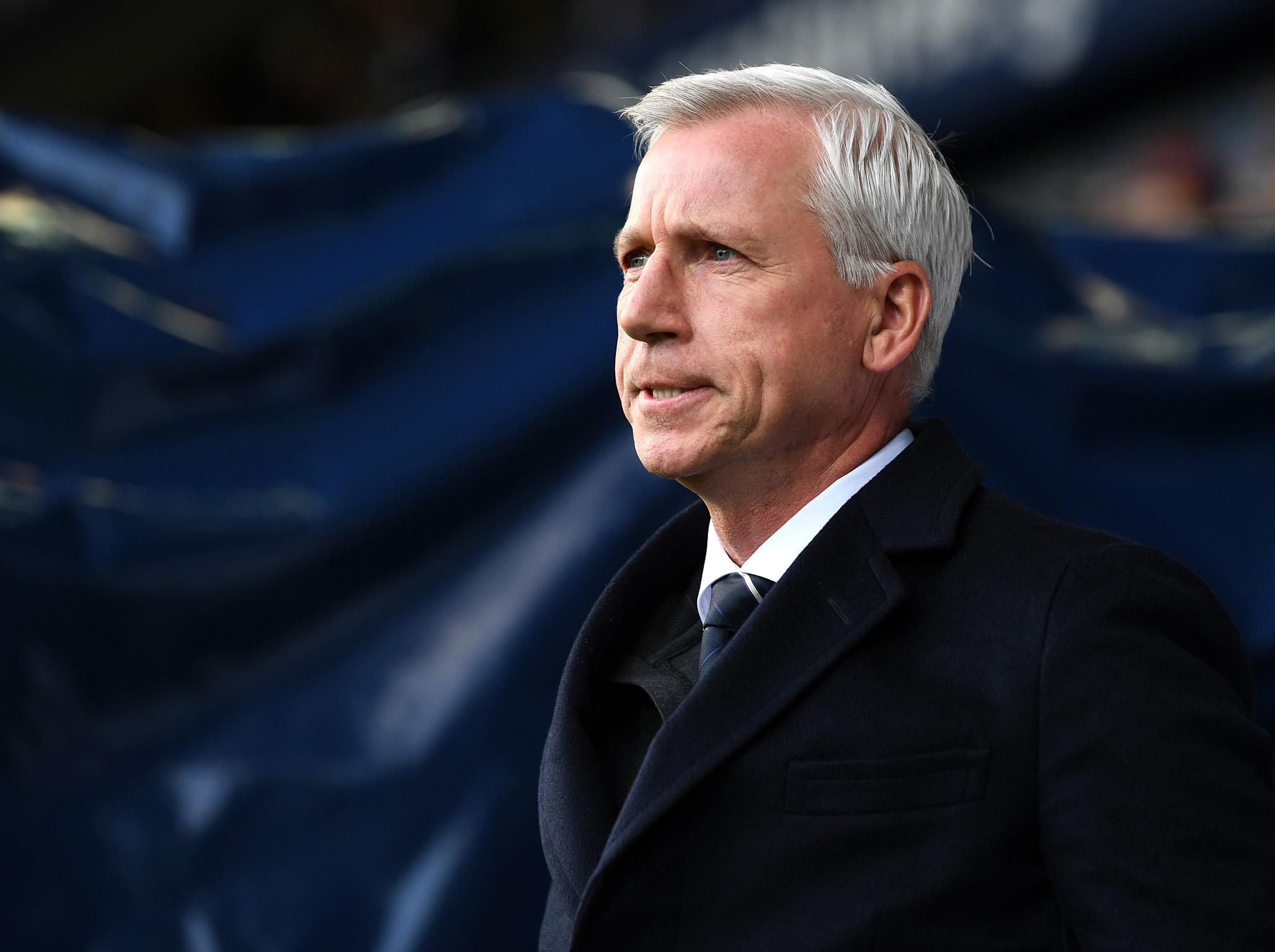 Alan Pardew is under pressure at West Brom