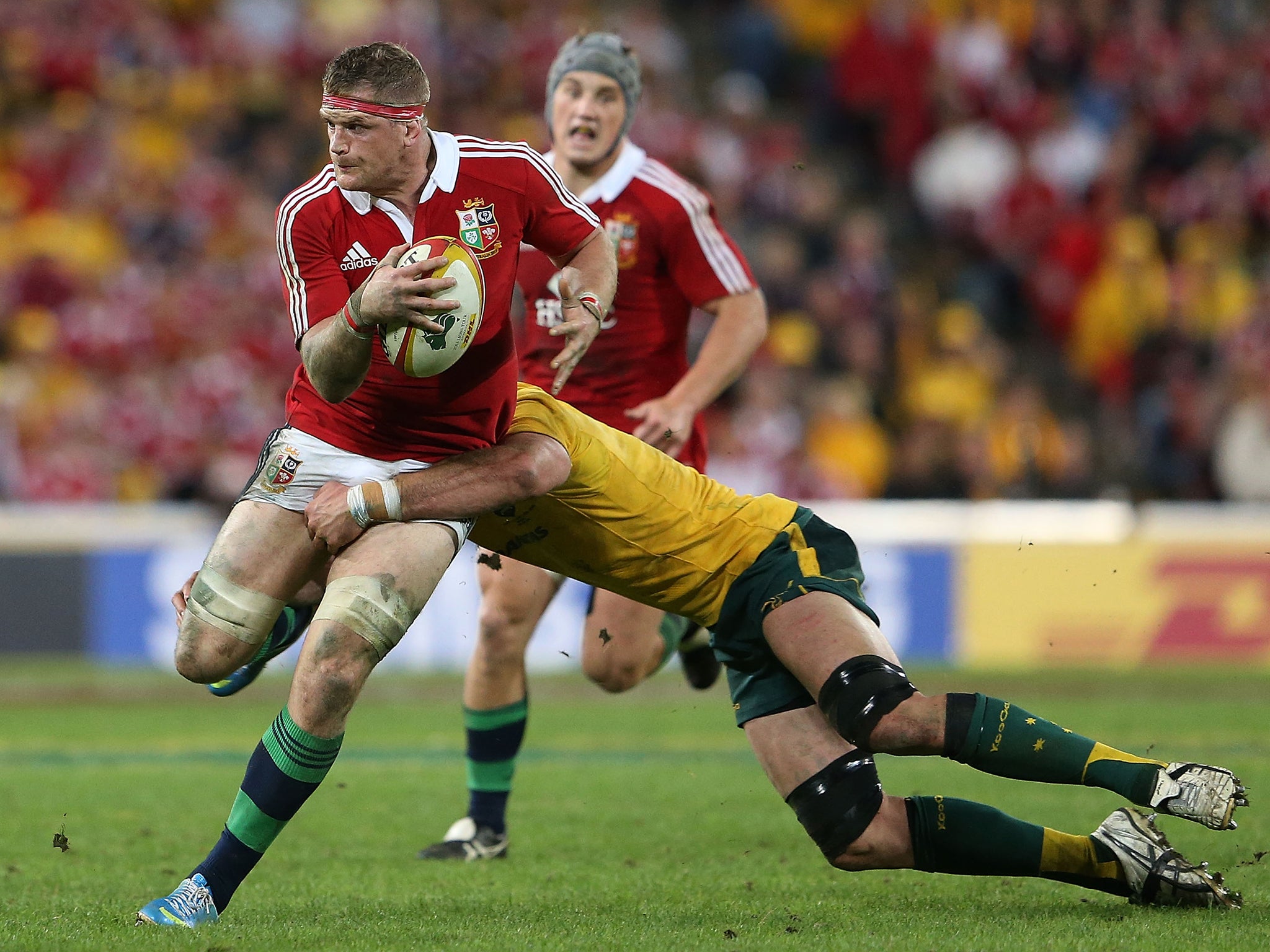 Heaslip featured on the 2009 and 2013 British and Irish Lions tours