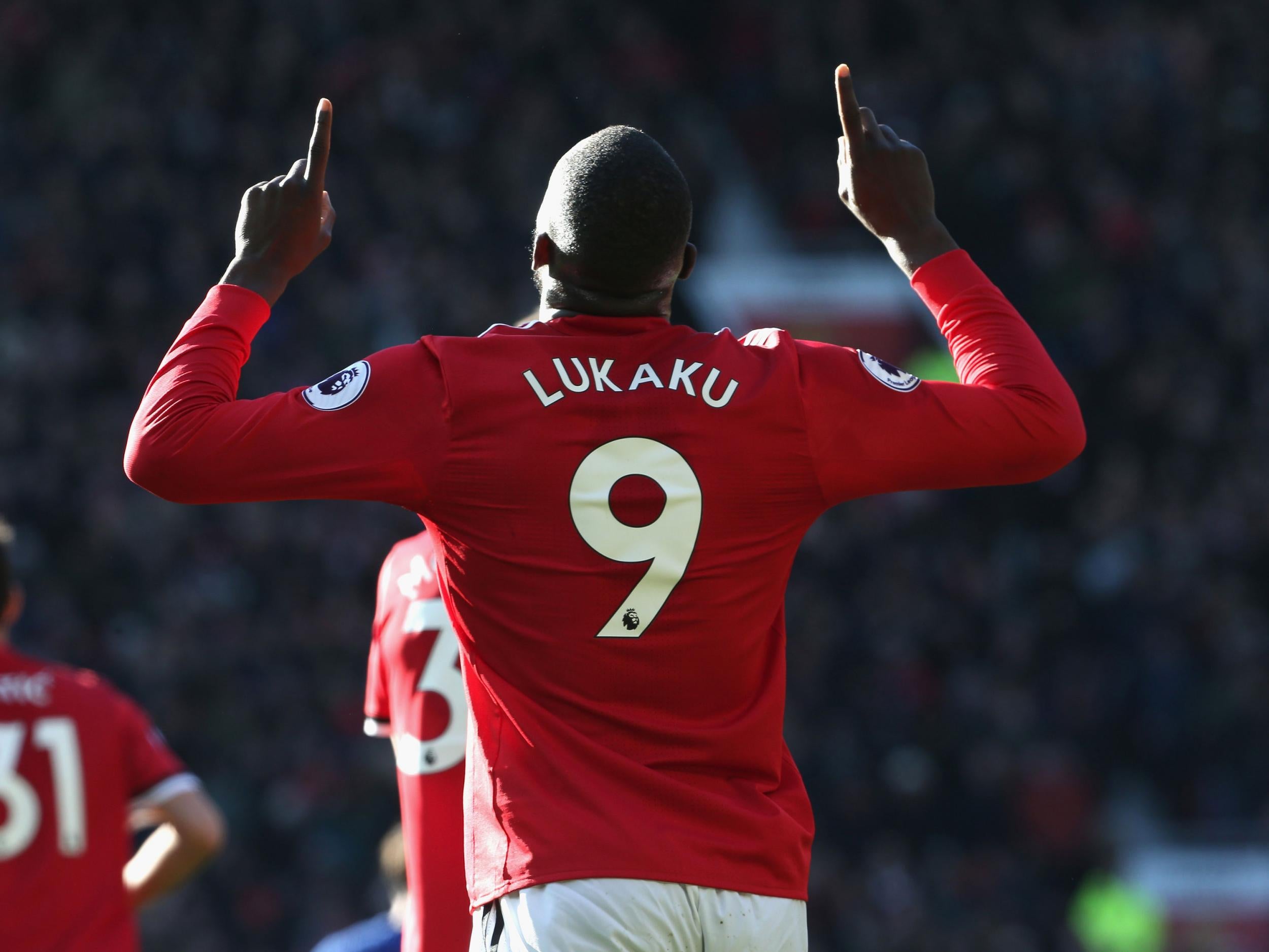 Romelu Lukaku scored his first goal against a ‘top six’ side for Man Utd