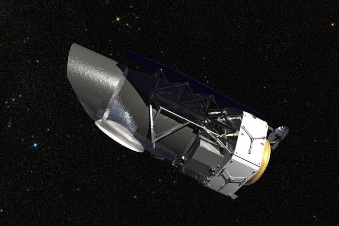 Artists impression of the Wide-Field Infrared Survey Telescope (Nasa)