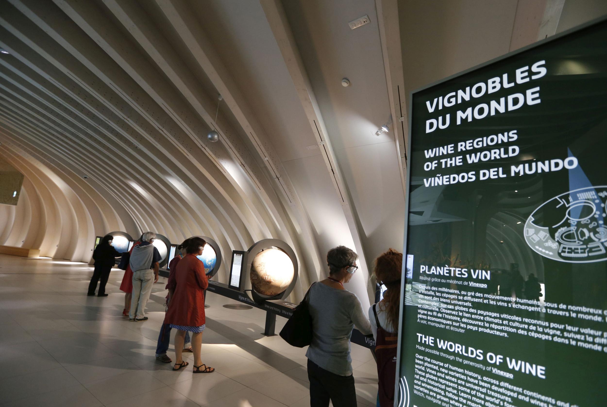 The museum looks at the scope of wine culture worldwide