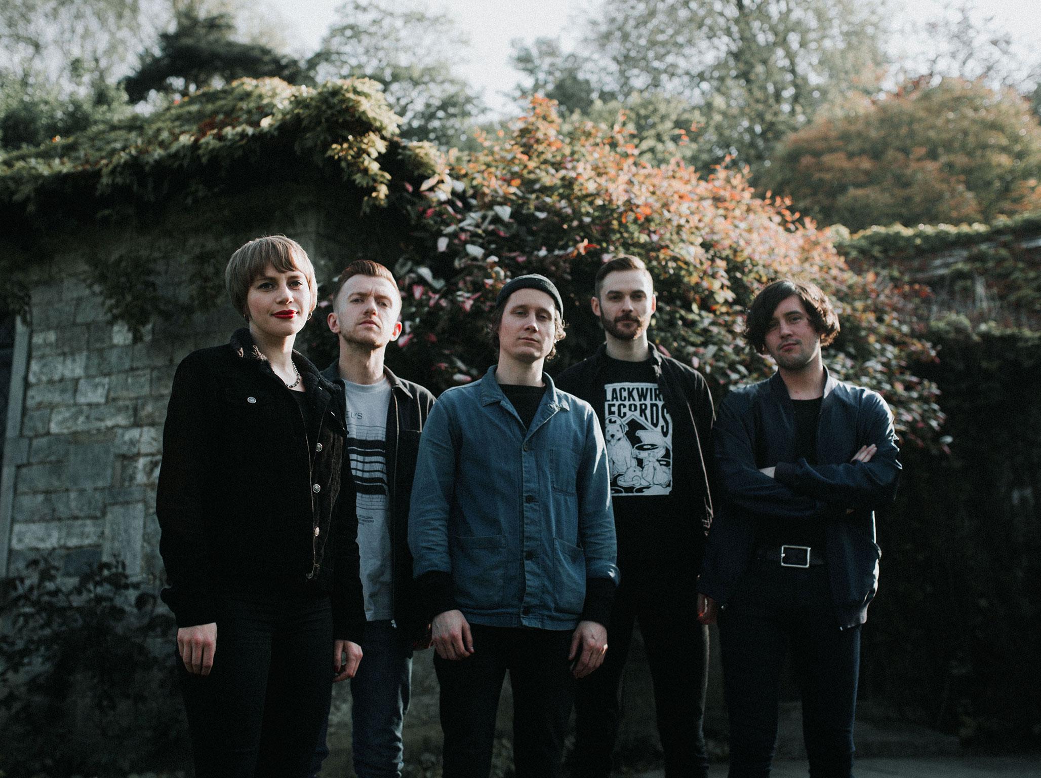 Rolo Tomassi, from left to right, Eva Spence