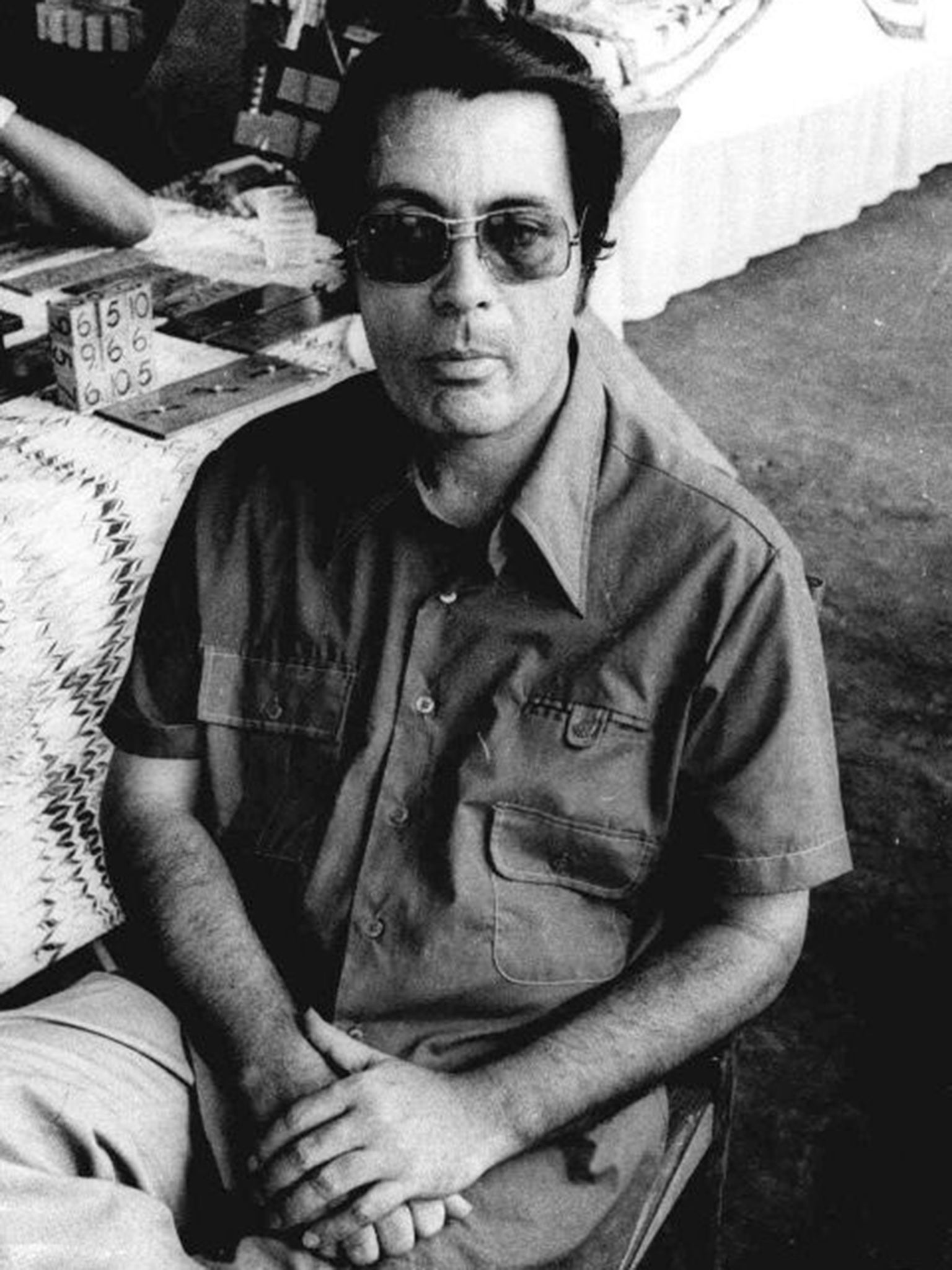 Jim Jones, leader of the Peoples Temple cult, who ordered the deaths of more than 900 followers in 1978