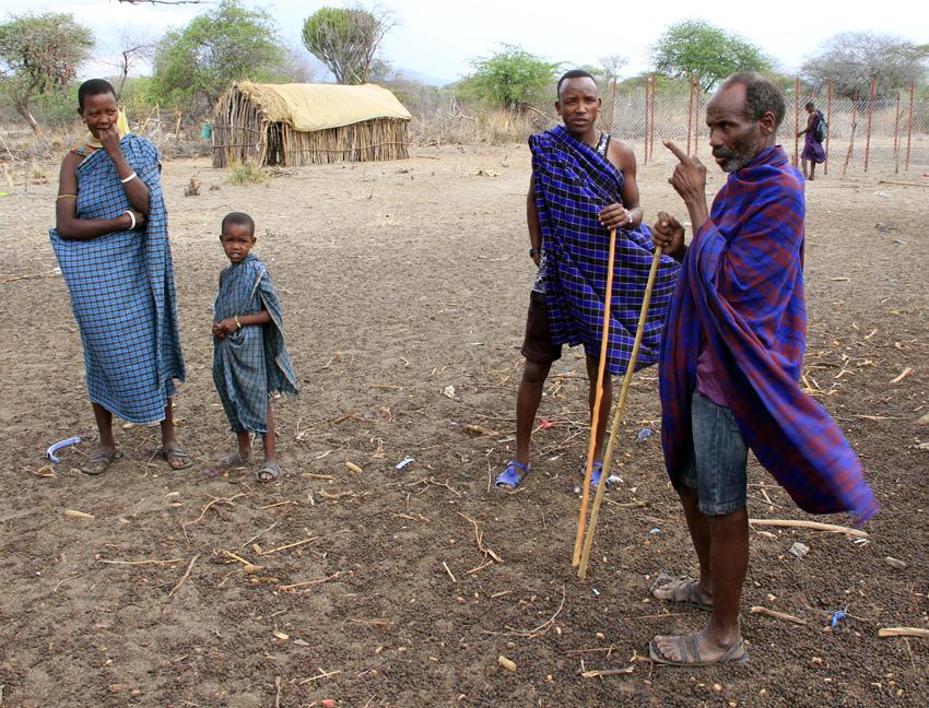 Kamunga, a Barabaig cattle herder from Kitis, was one of the first to trial the wire enclosure