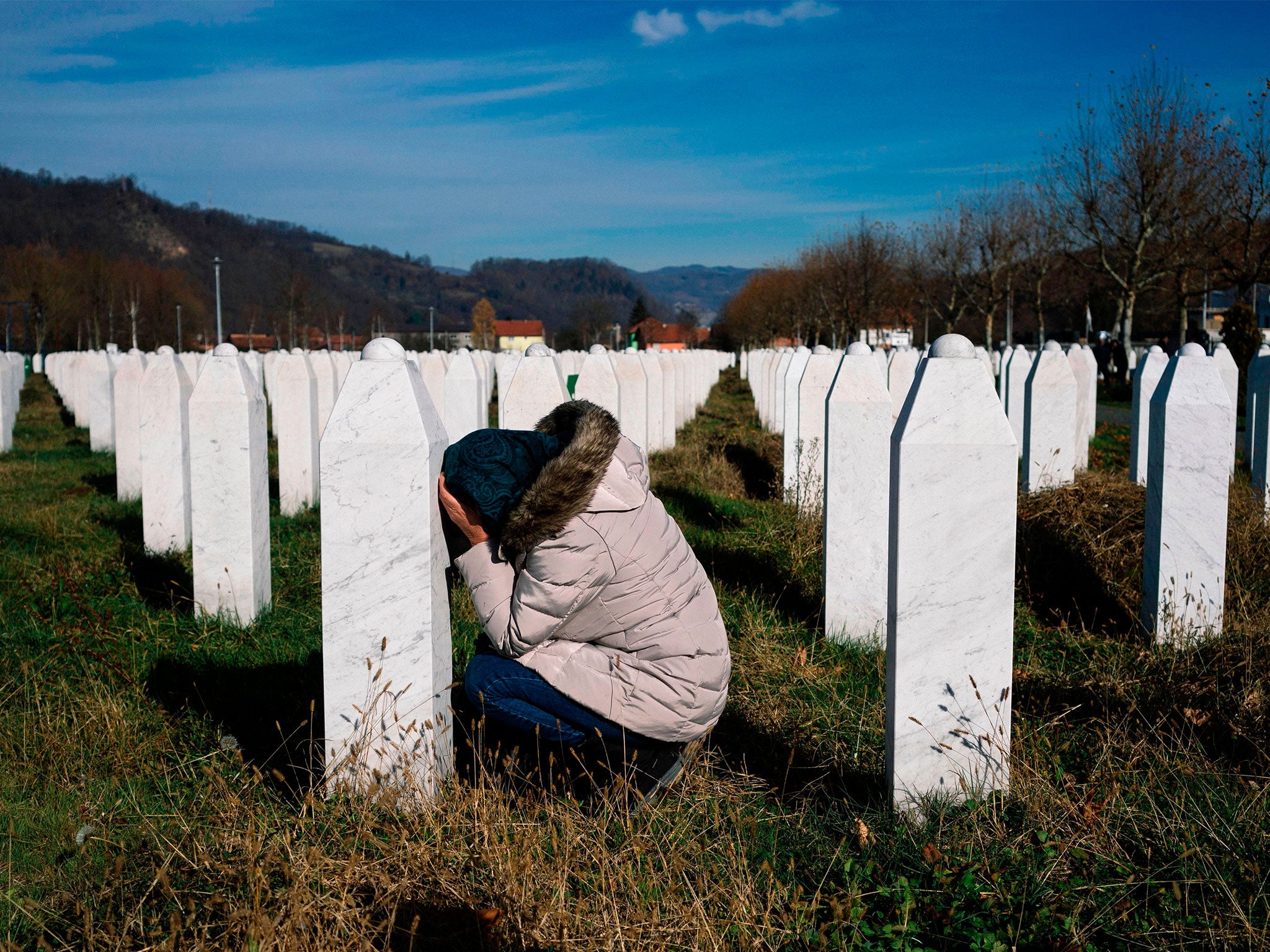 More than 8,000 Muslim Bosniaks were murdered during the Srebrenica massacre