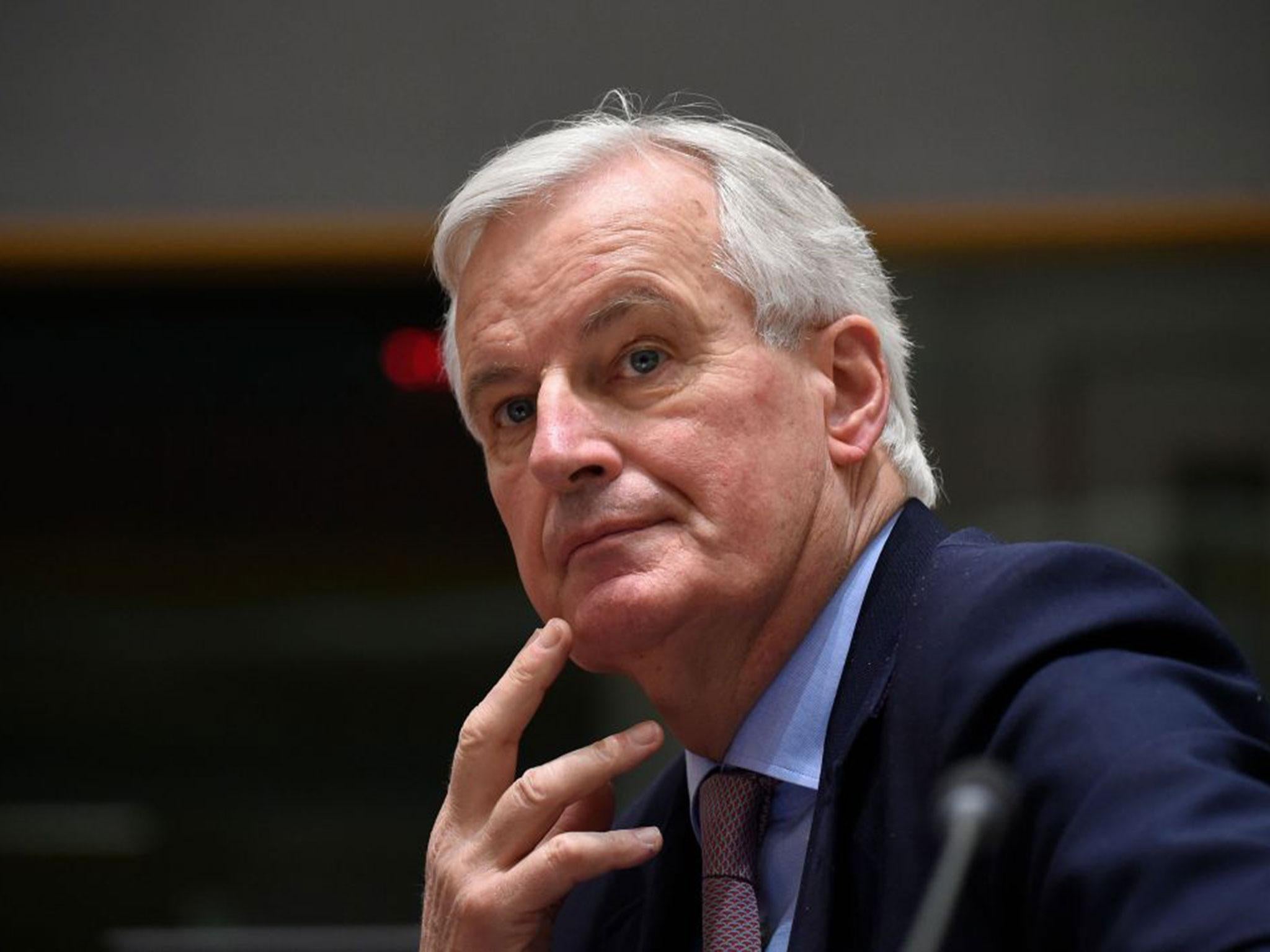 Michel Barnier has urged against a hard border post Brexit