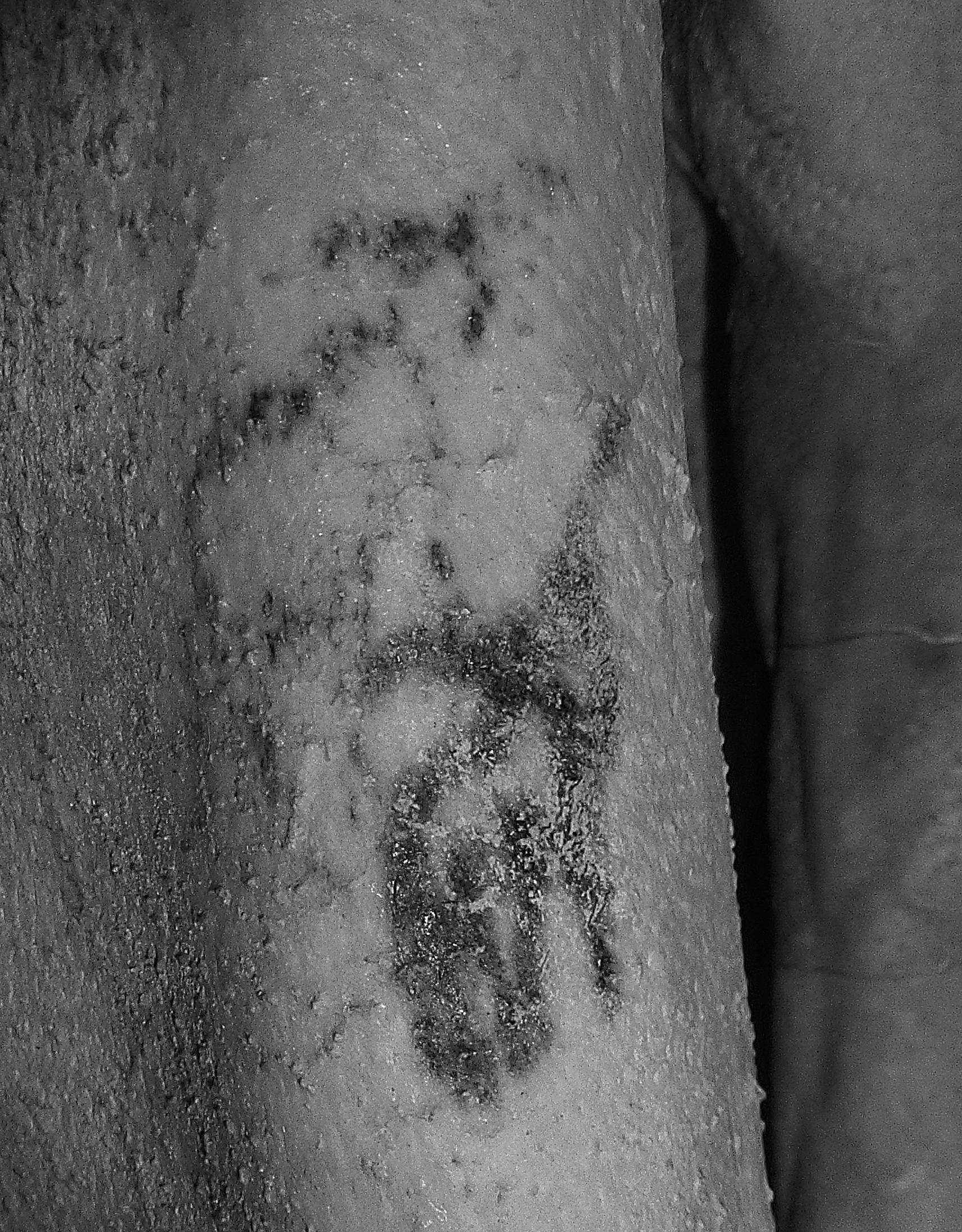 New infrared examination revealed the tattoo 100 years after the mummy went on display at the British Museum