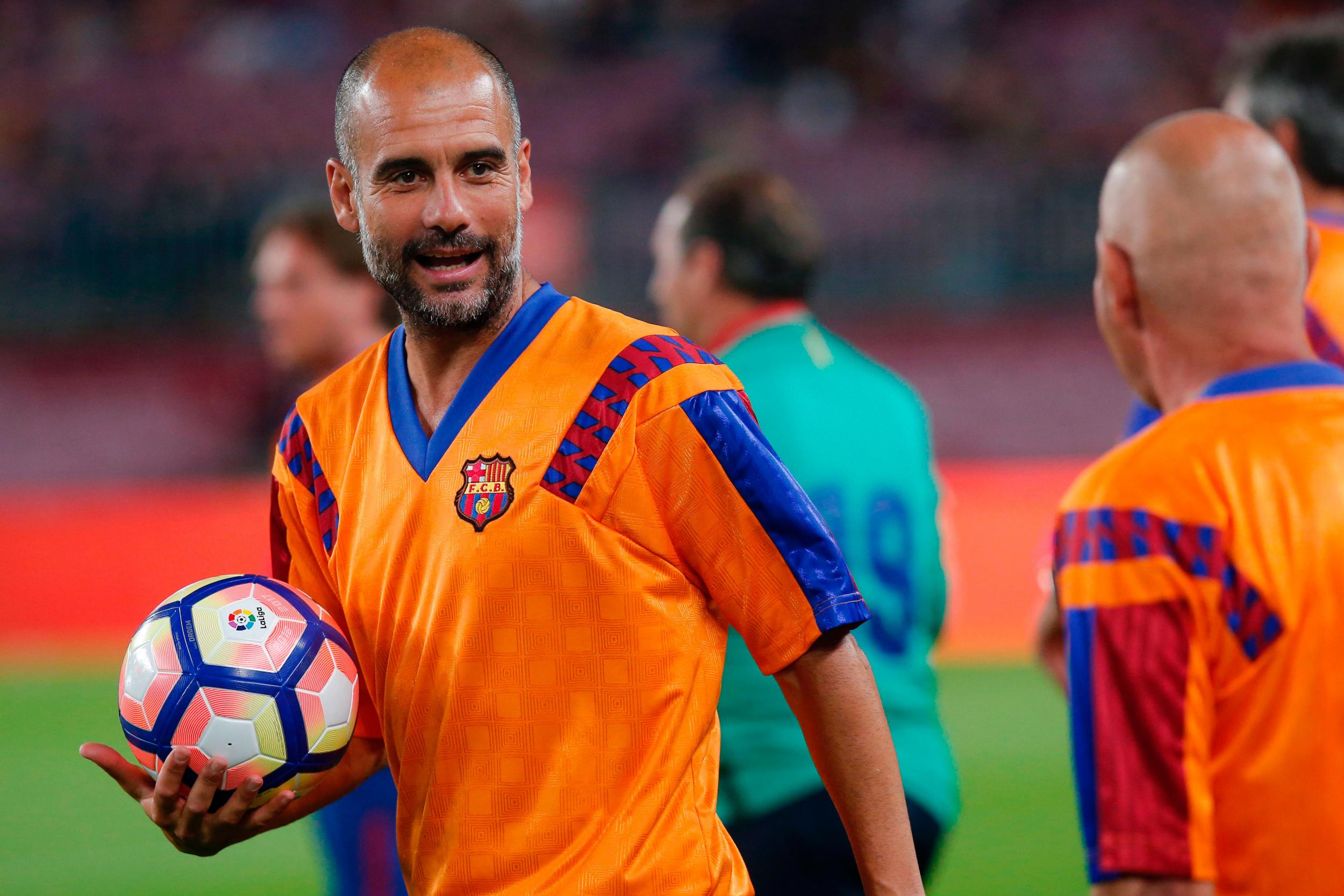 Guardiola is a proud Catalan and a former Barcelona manager