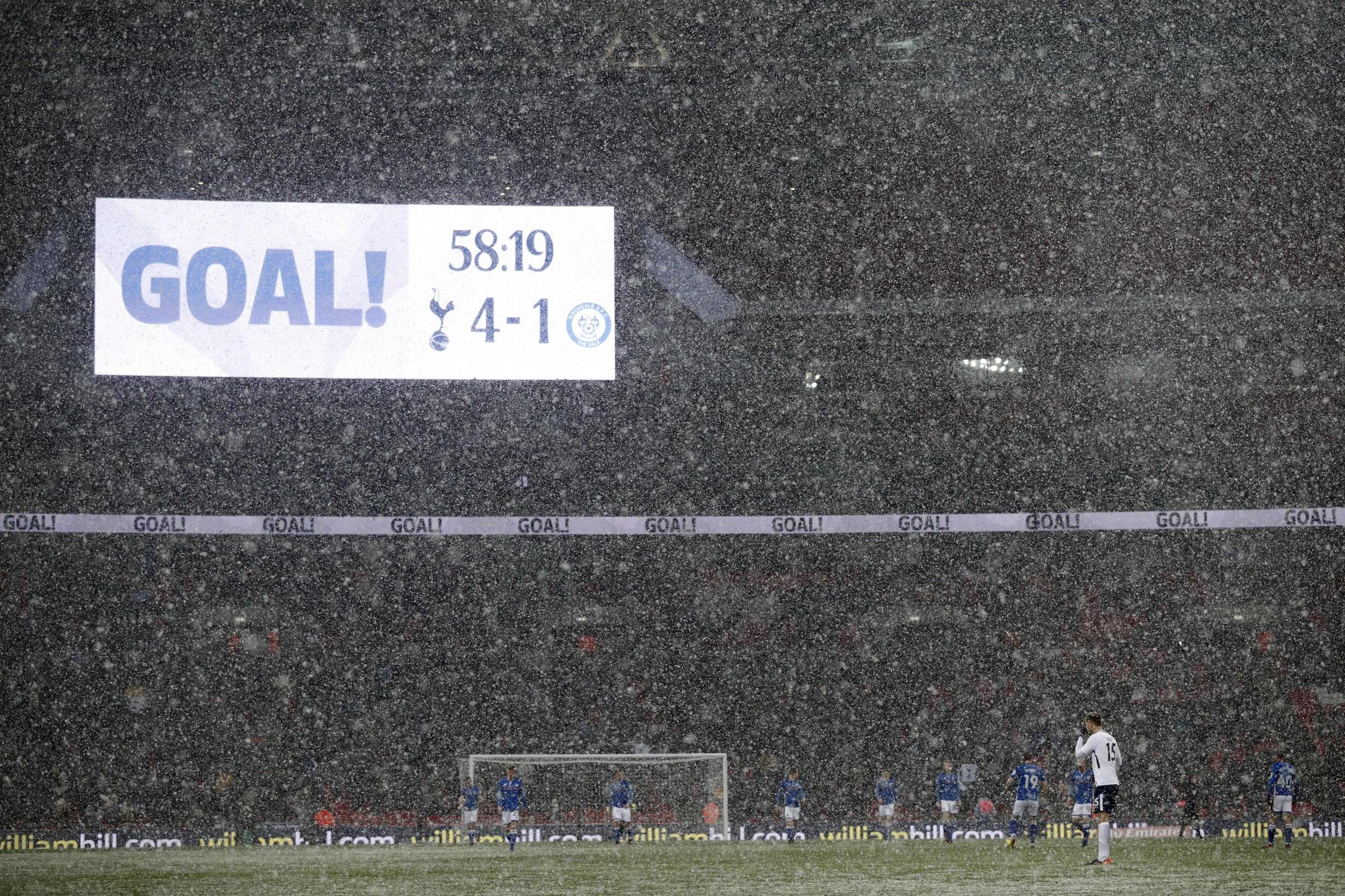 Spurs ended up routing Rochdale 6-1