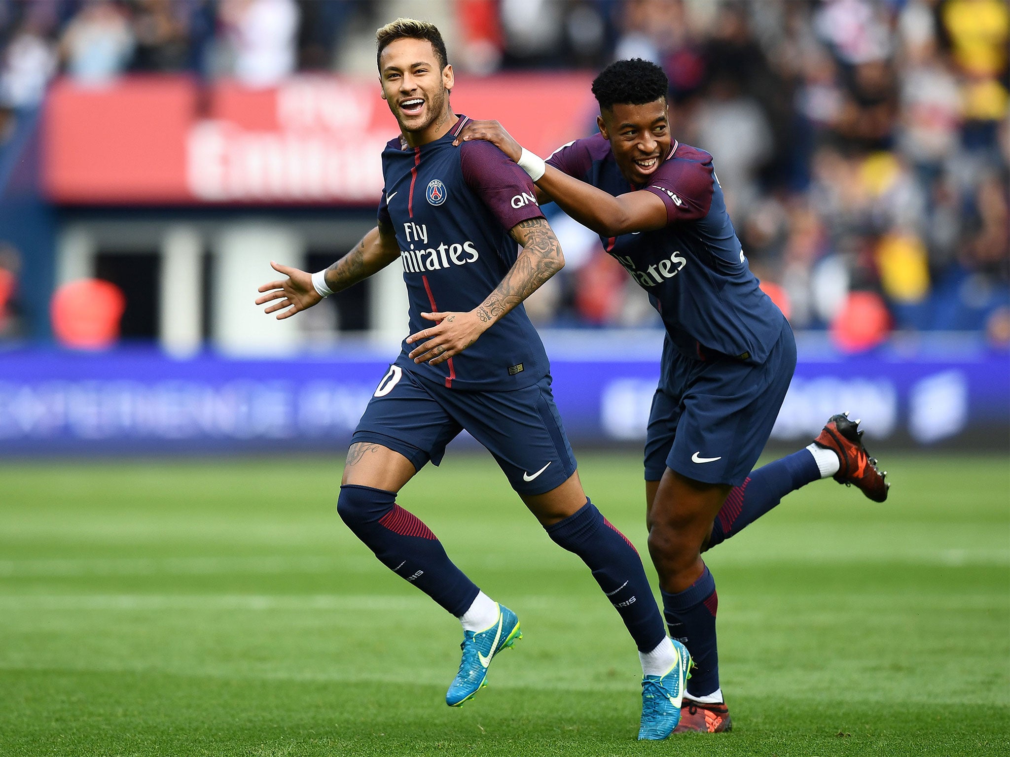 &#13;
Neymar's successful first season in Paris is over &#13;