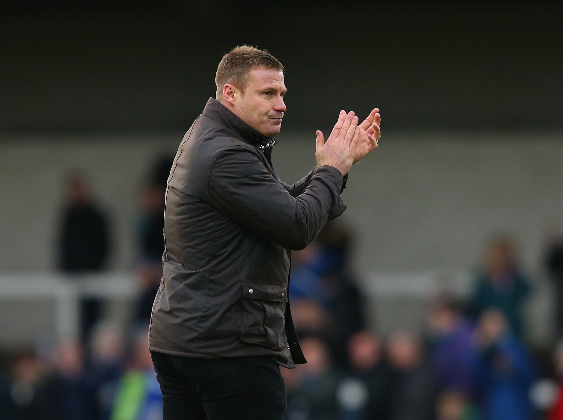 Flitcroft has previously got Bury promoted from League Two