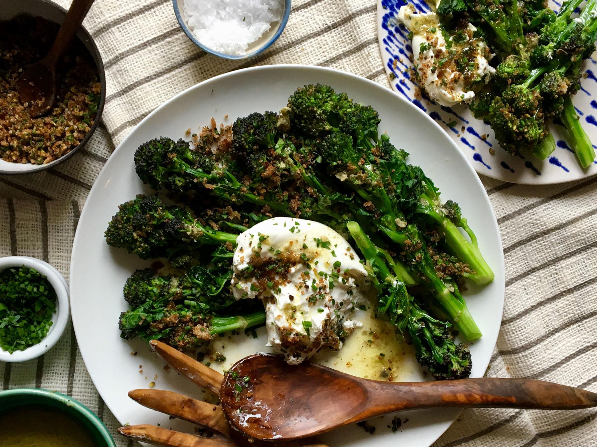 Green with envy: burrata adds a smooth, creamy element to the plate, but you can leave this out if you don’t want to make your vegan friends jealous (Photos by Julia Platt Leonard)