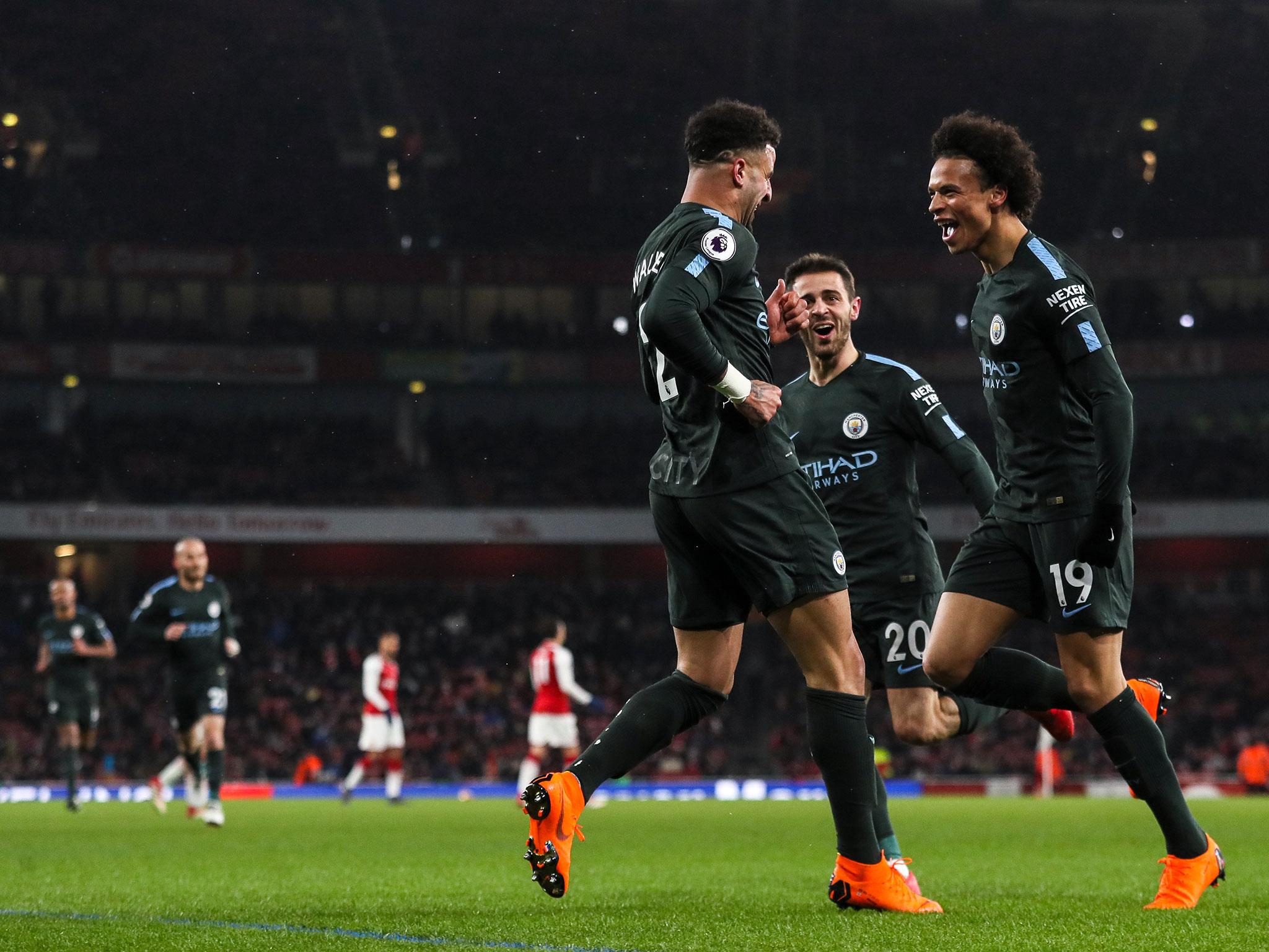 Manchester City rang circles around their opponents - just days after beating Arsenal 3-0 at Wembley