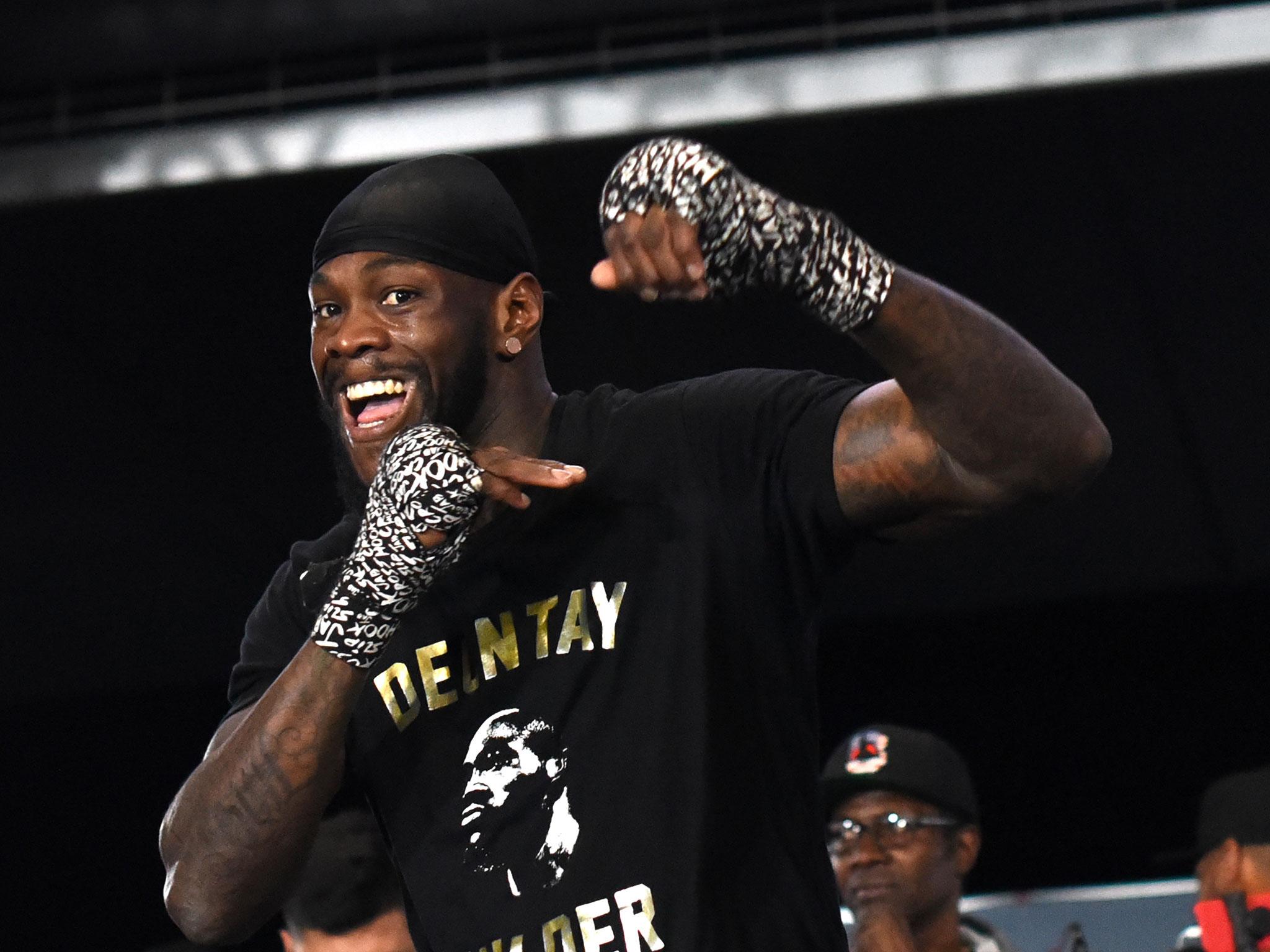 Deontay Wilder and Luis Ortiz go head to head in Brooklyn on Saturday night