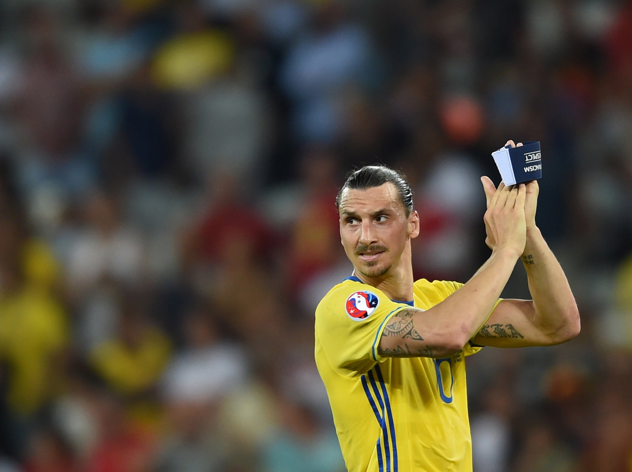 Ibrahimovic retired from international football after Euro 2016