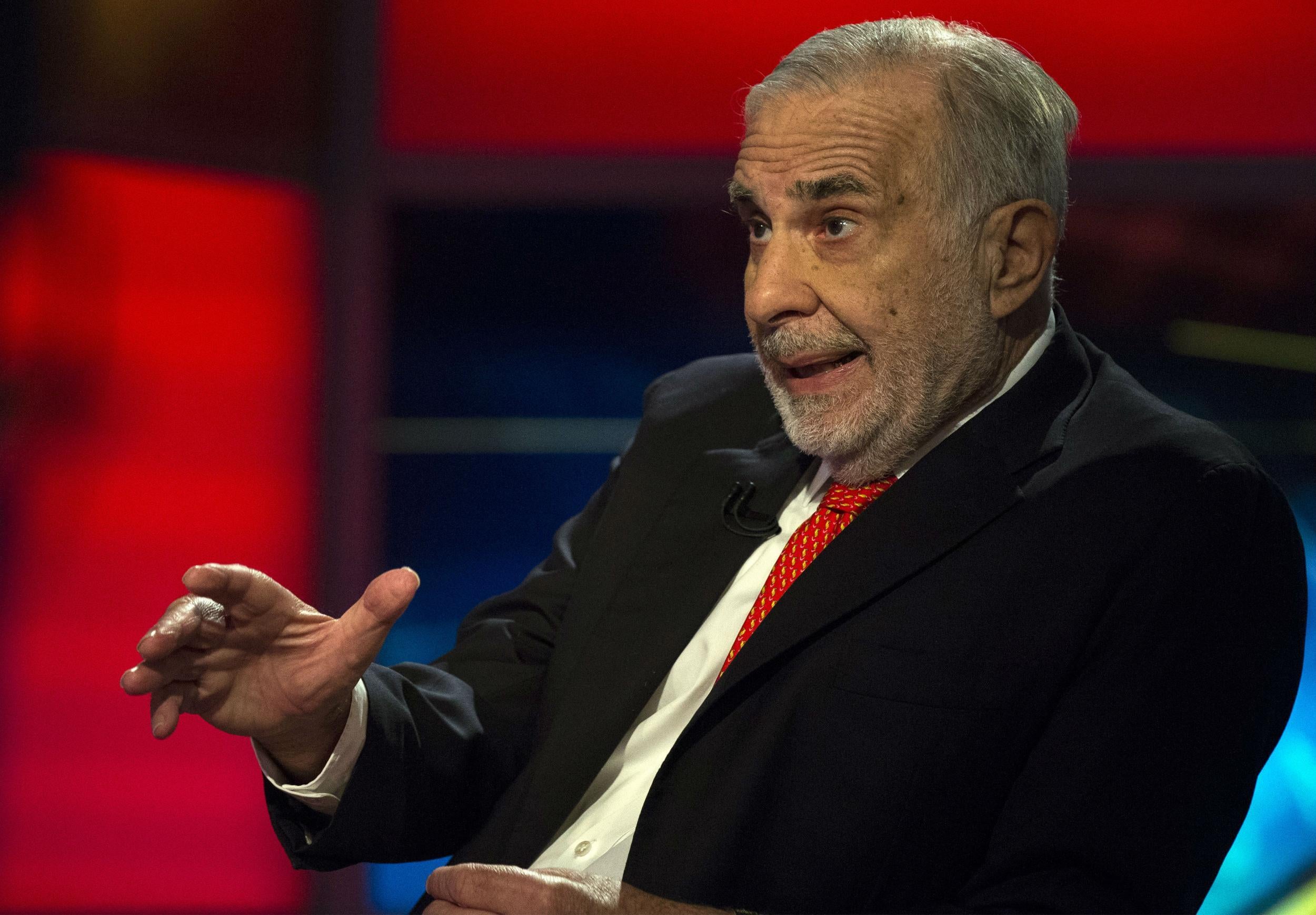 Mr Icahn sold $30m