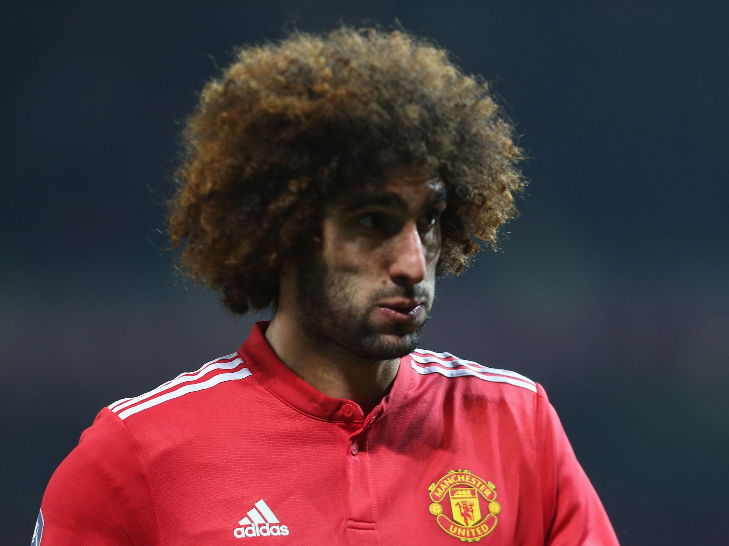 Marouane Fellaini's current Manchester United contract expires this summer