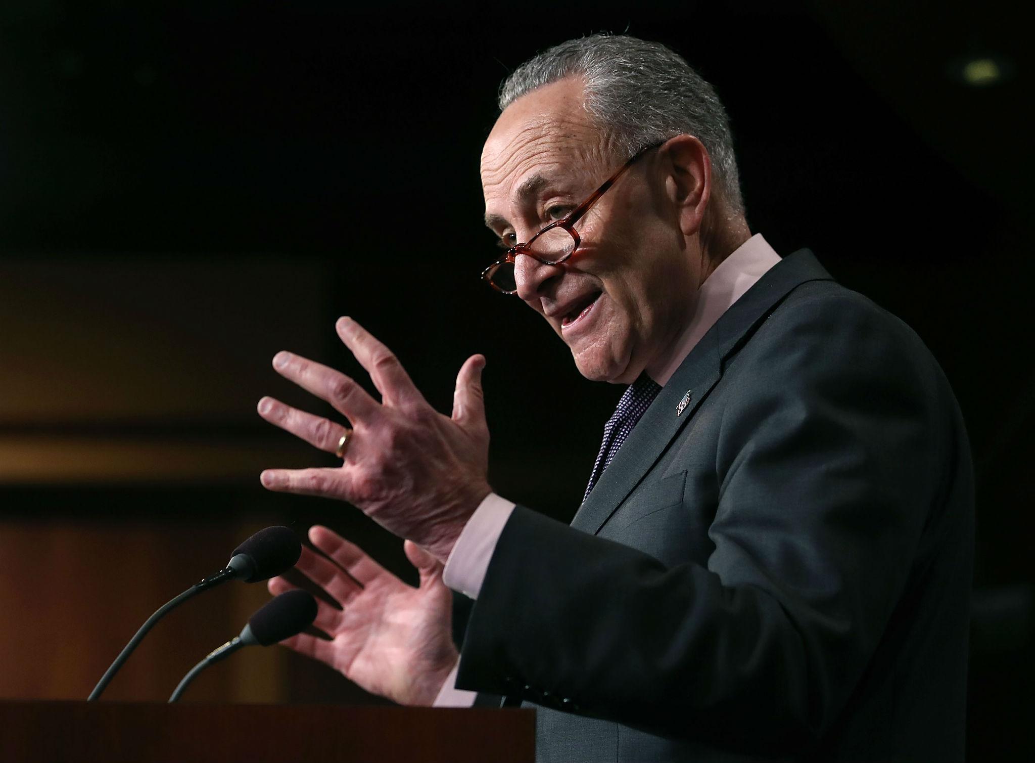 Chuck Schumer wants the President to stand by his words on gun law reform