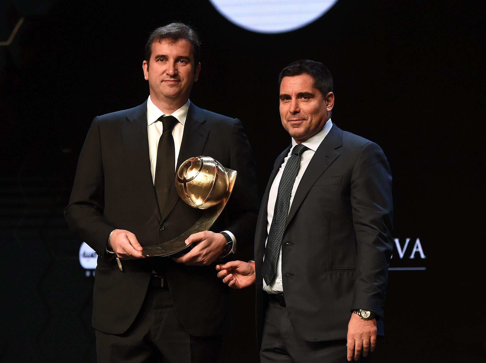 Riccardo Silva, right, is an Italian investor