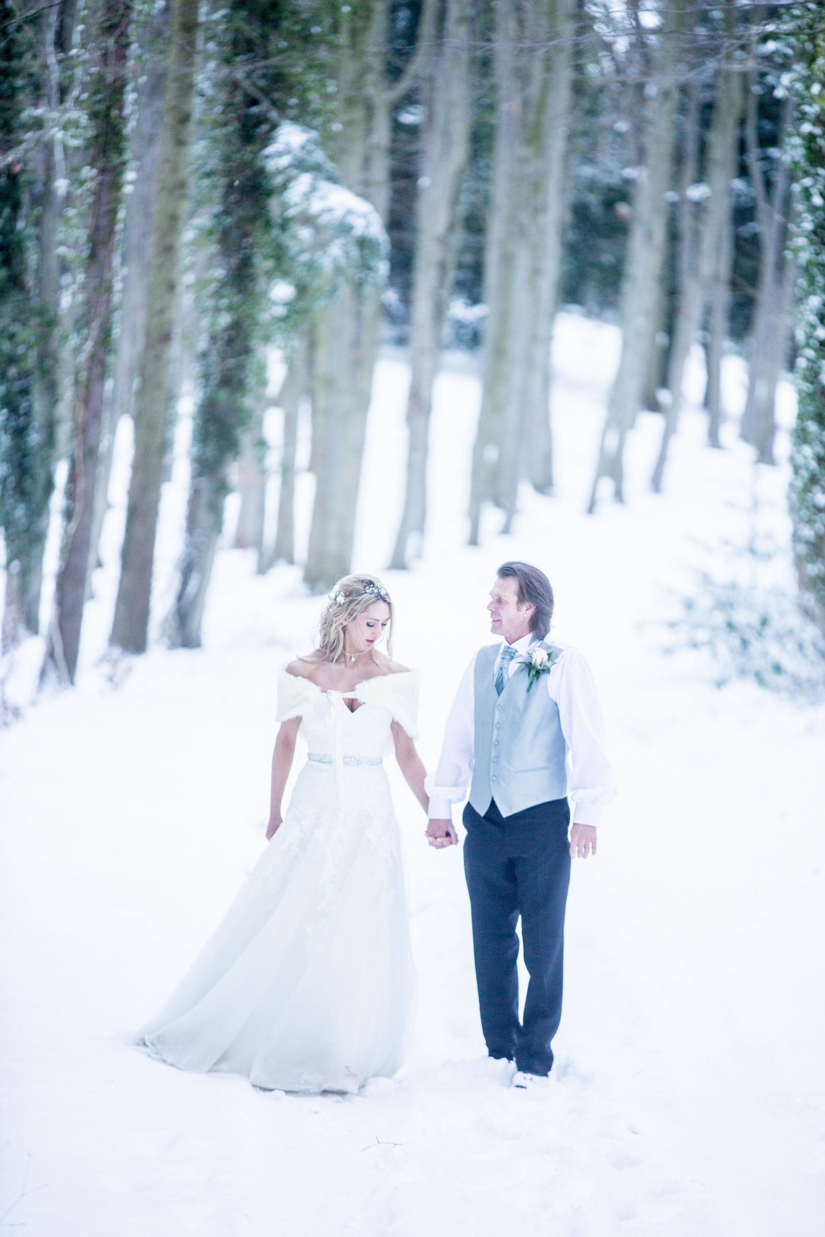 They didn't let a little snow stop them from celebrating (Sean Elliott Photography)