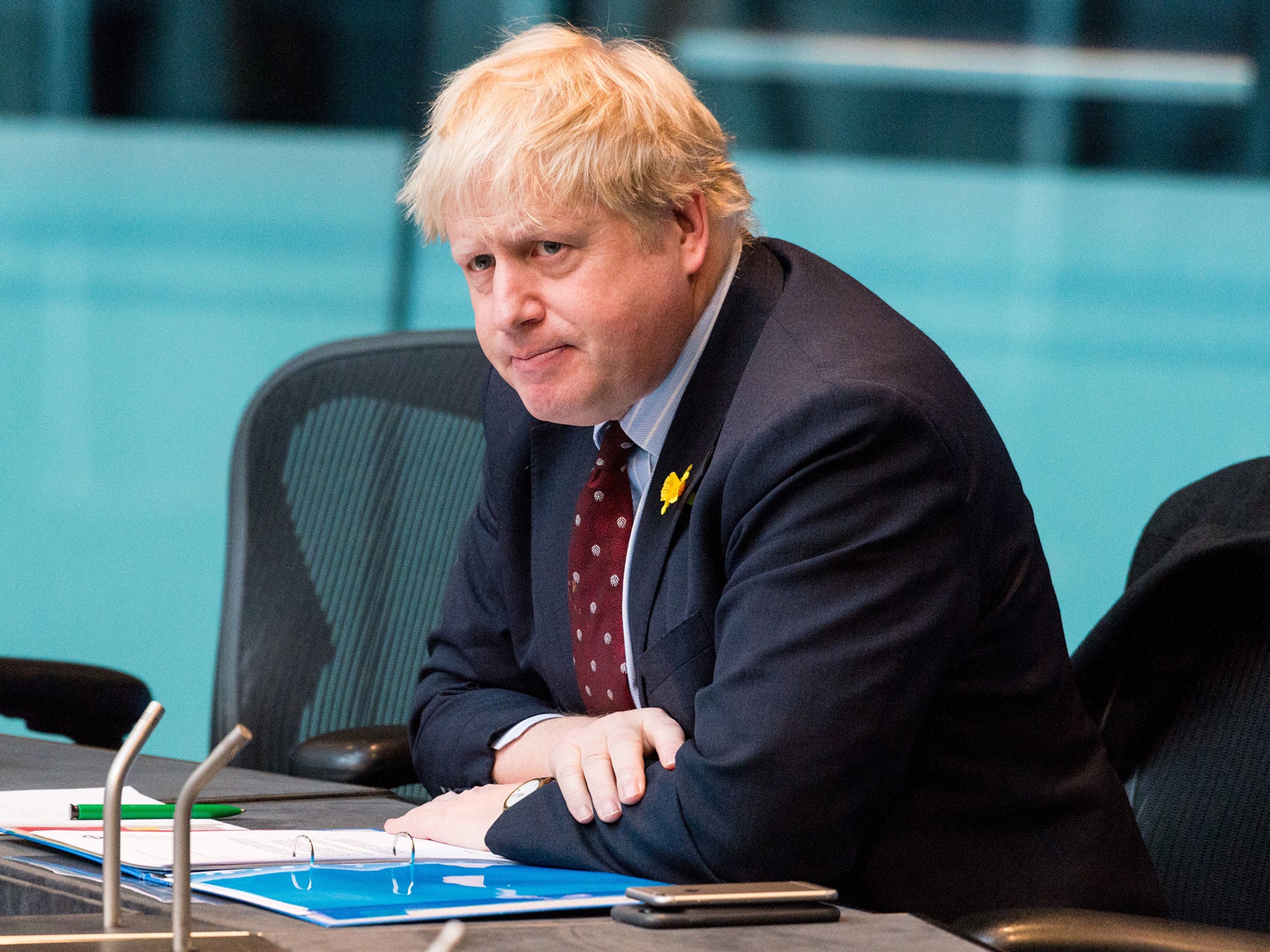 Boris Johnson appearing before the London Assembly on Thursday to answer questions on the Garden Bridge project