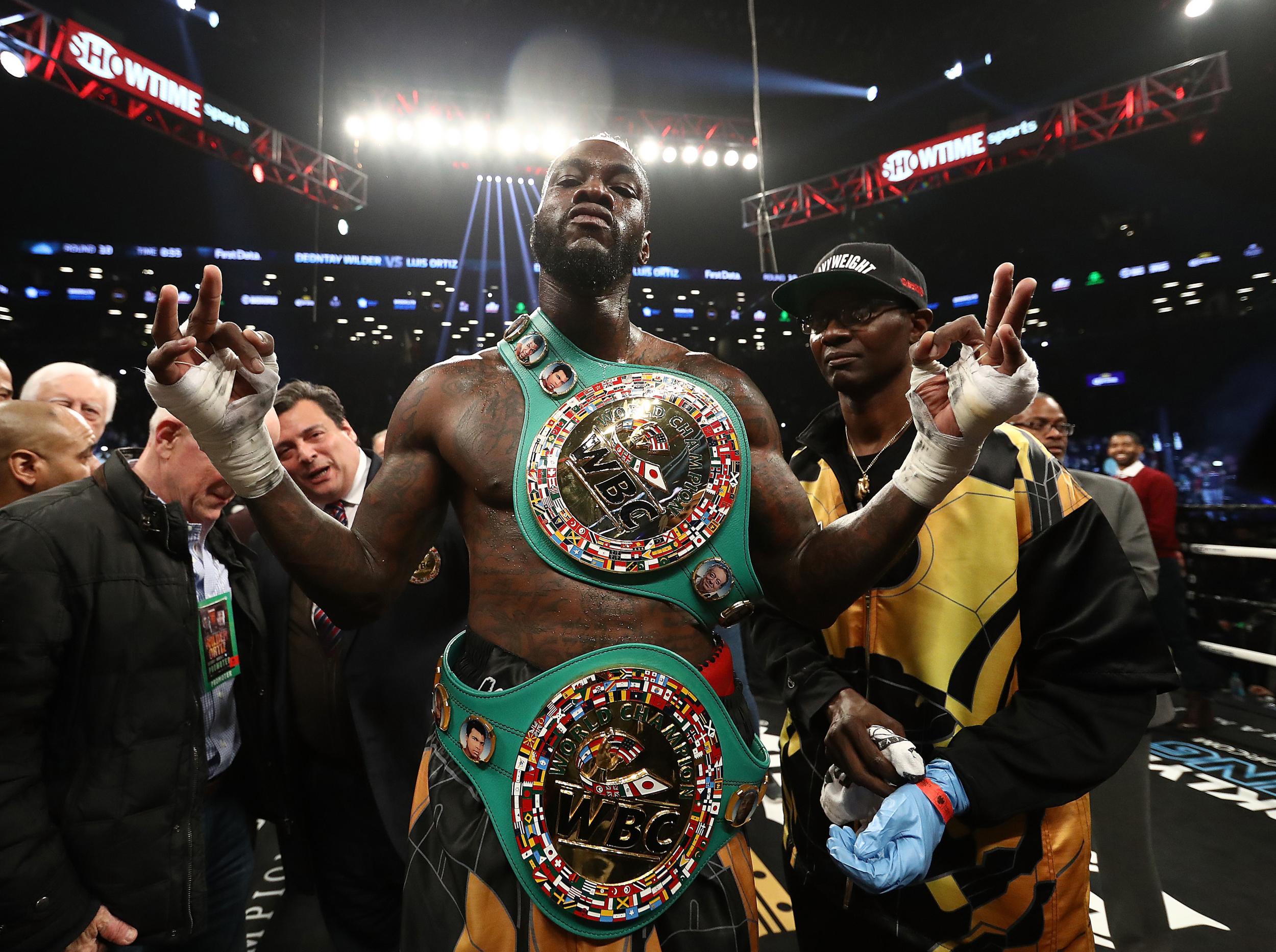 Wilder retained his WBC title on Saturday night