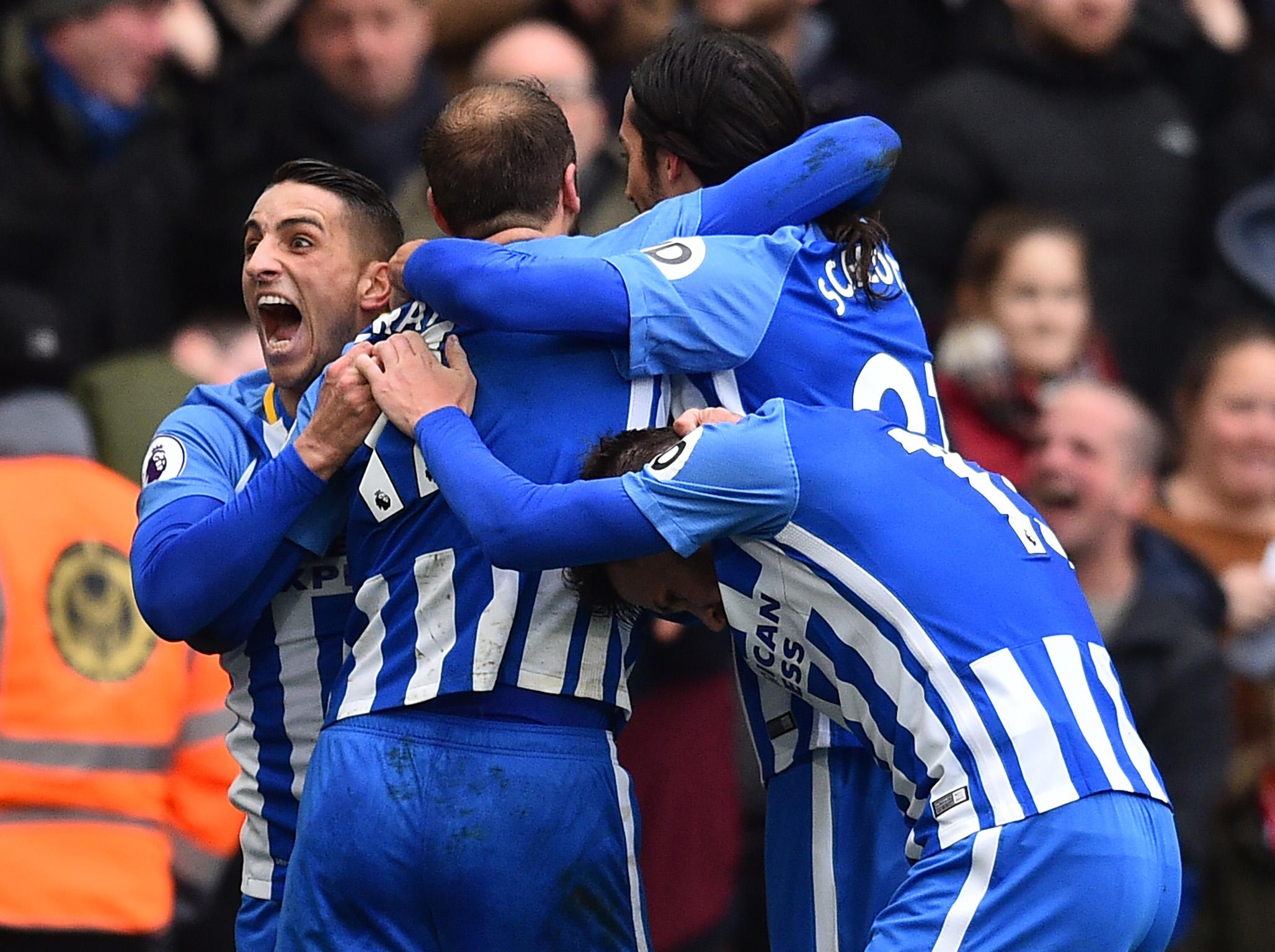 Brighton stunned Arsenal with two early goals