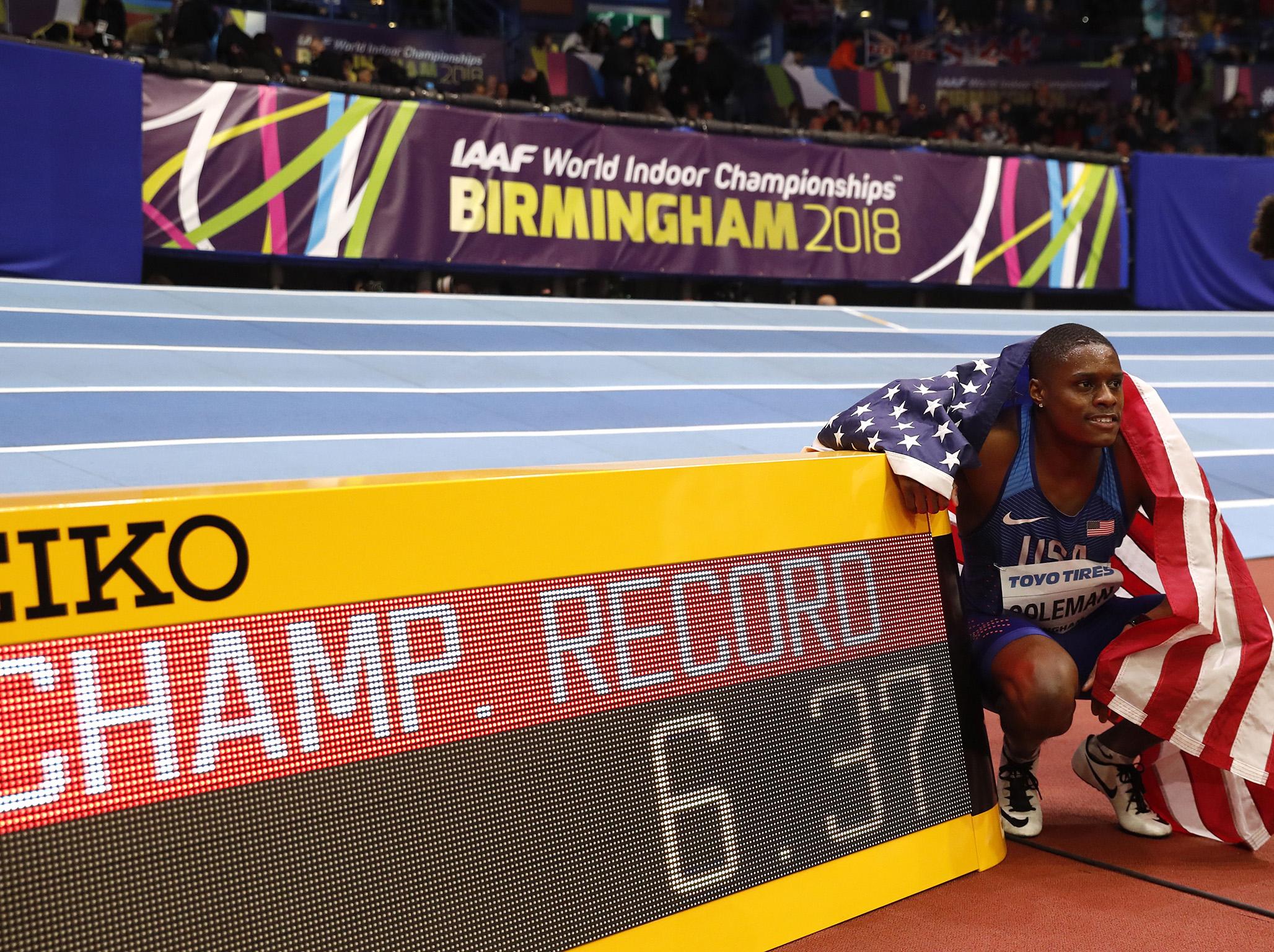 Christian Coleman has allegedly missed three drugs tests in the last 12 months