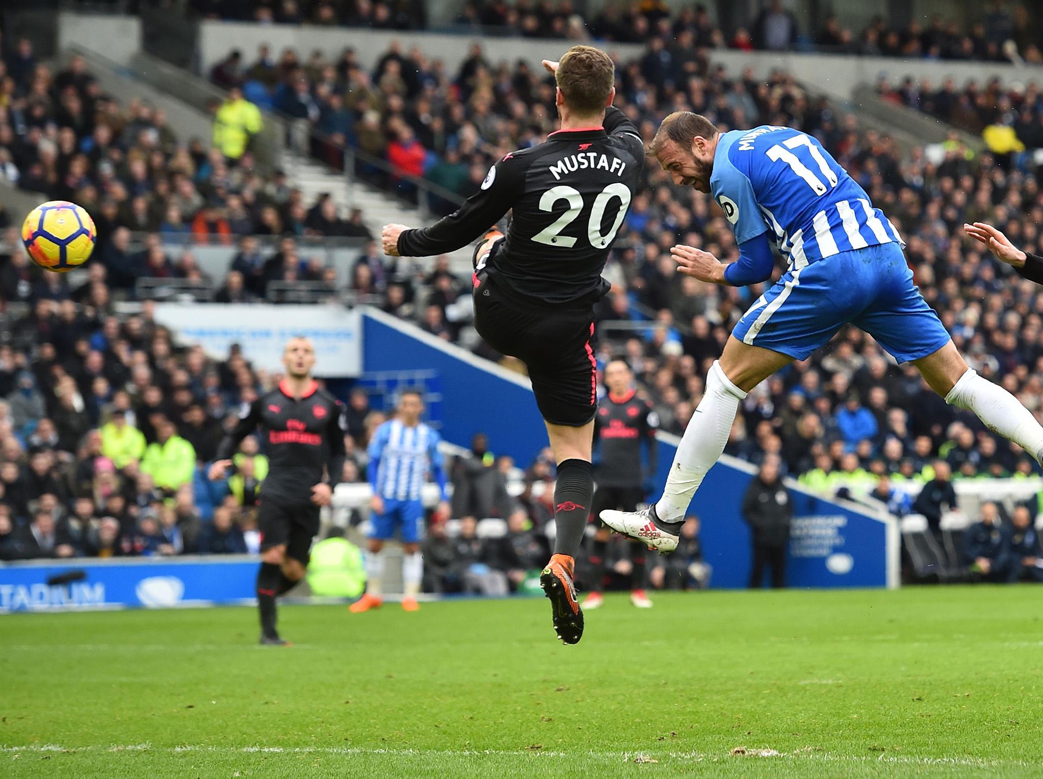 Glenn Murray has enjoyed an encouraging run of form for Brighton in recent weeks