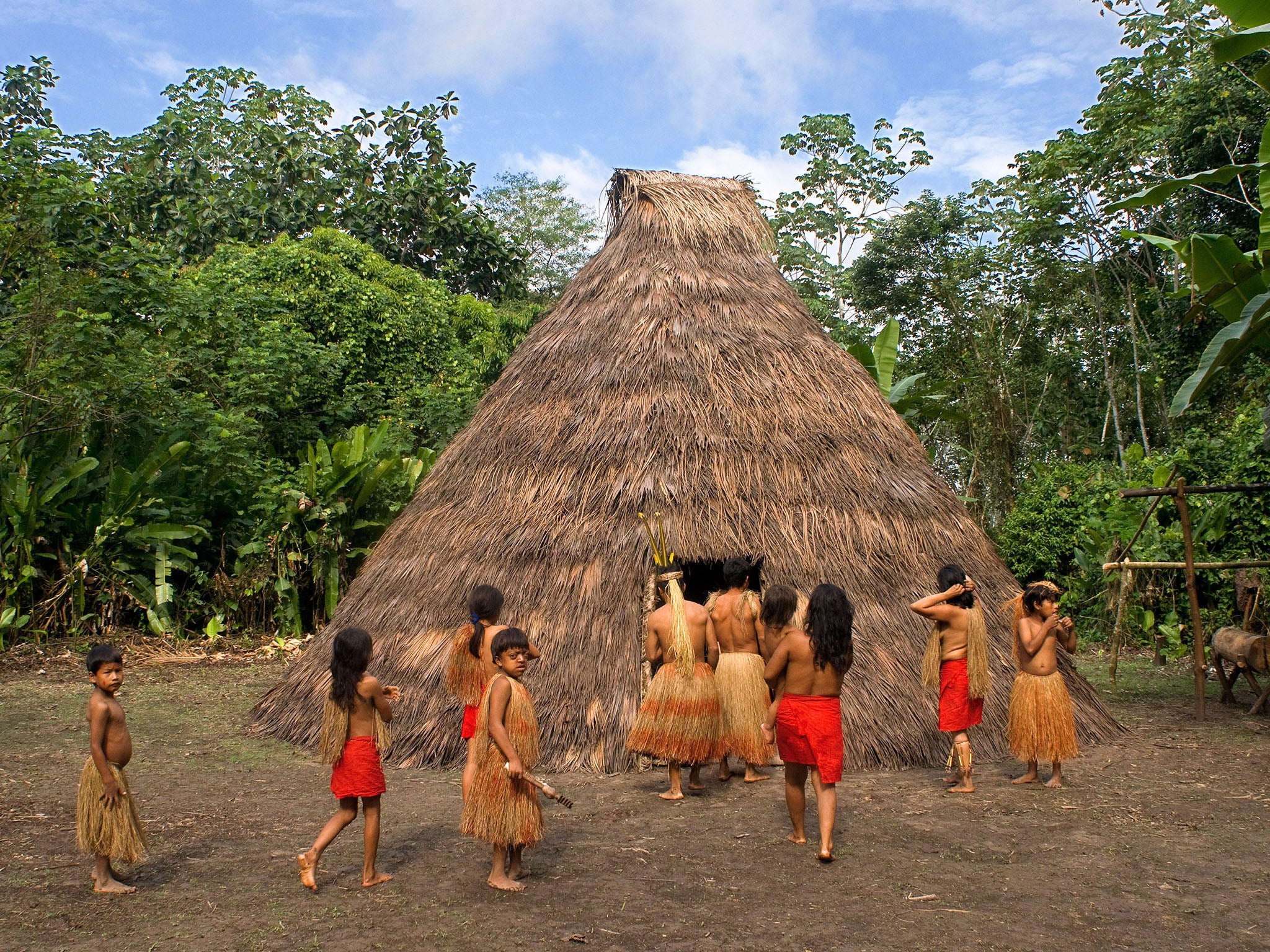 &#13;
Local indigenous people, such as the Yagua tribe, who rely on the land, have been given a legal say and critical support during the process &#13;