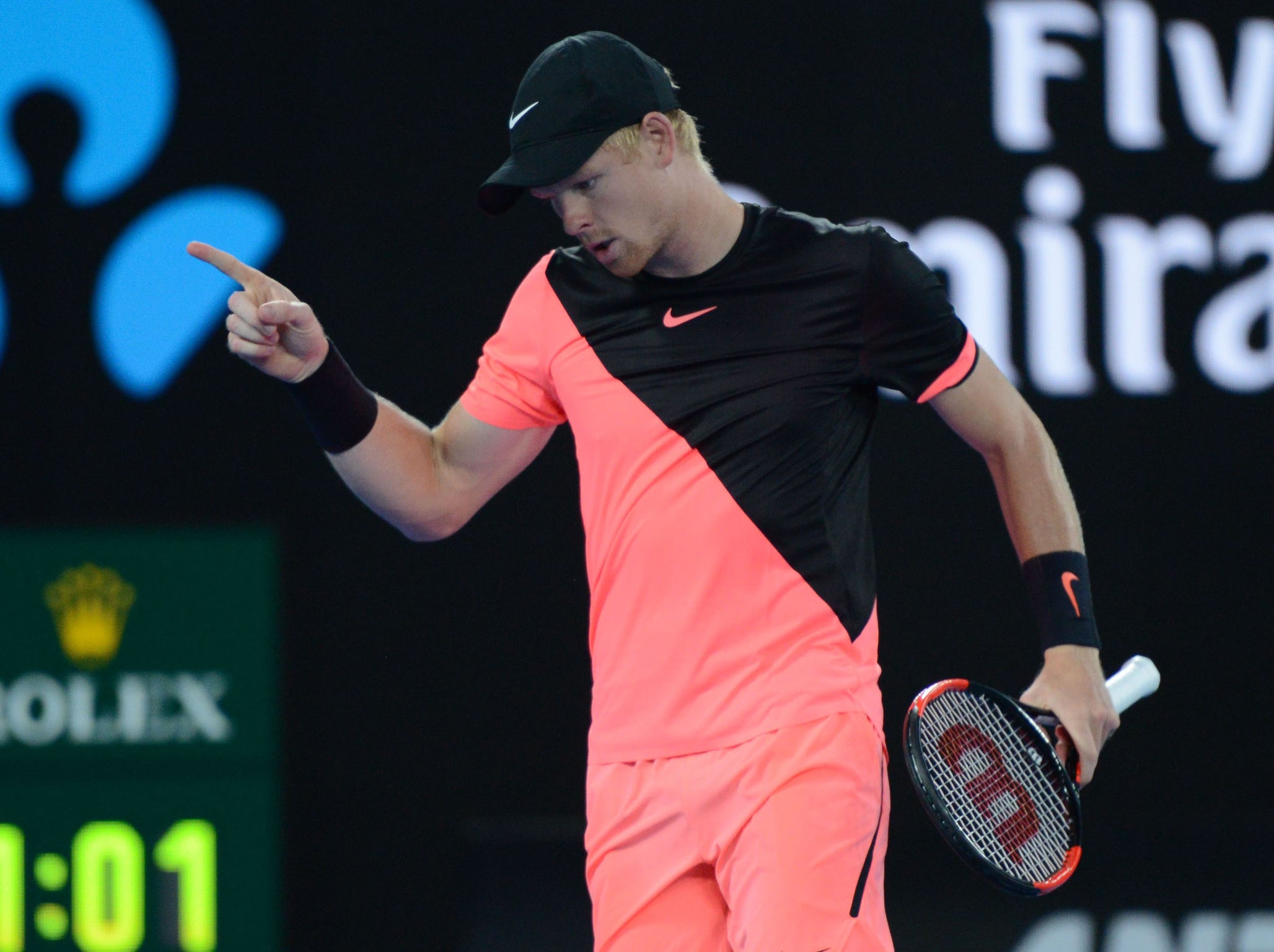 Edmund reached the semi-finals of the Australian Open