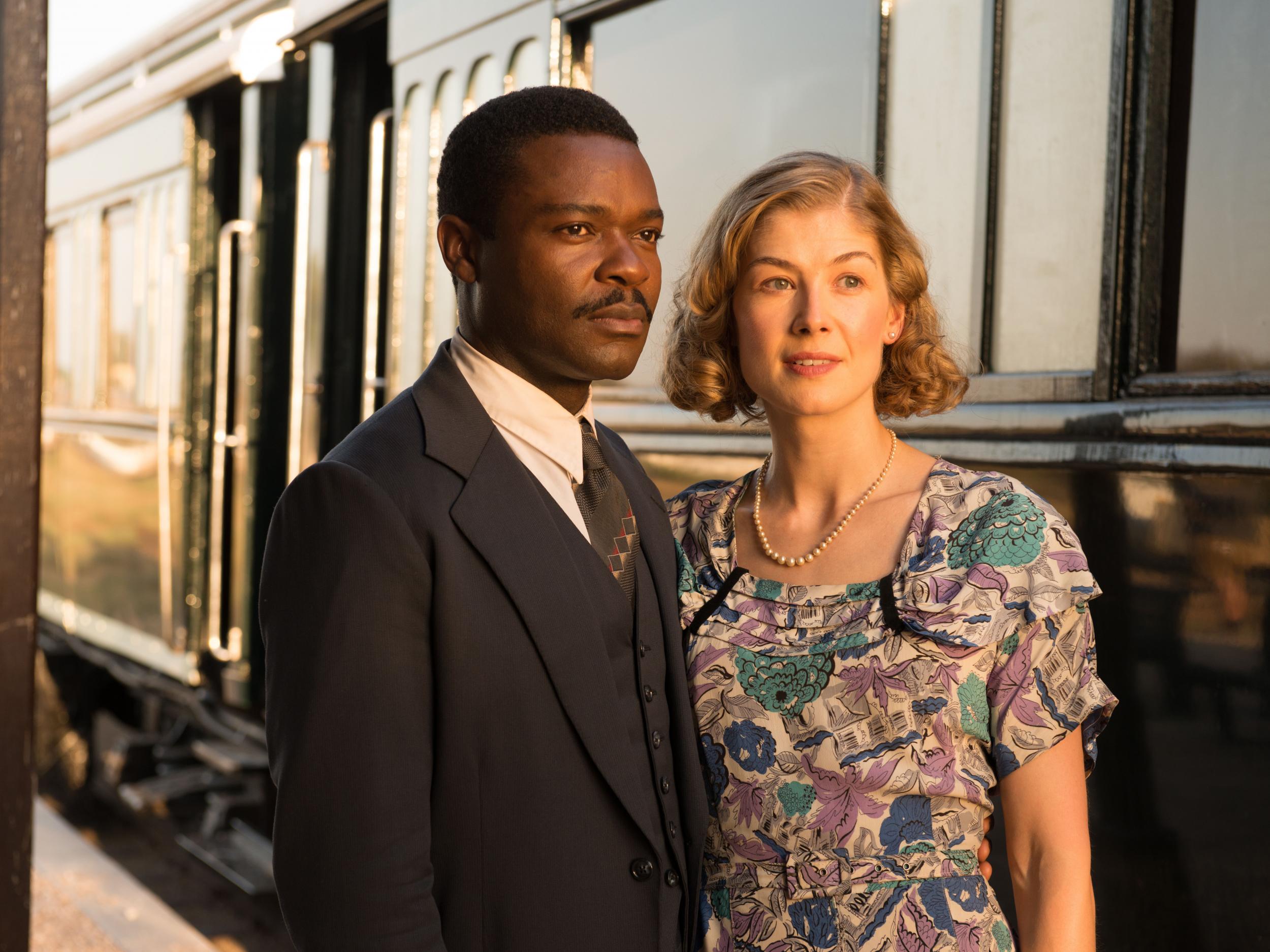 Oyelowo starred in 2016’s ‘A United Kingdom’, in which he played King Seretse Khama of Botswana, who controversially marries a British white woman, Ruth Williams, played by Rosamund Pike